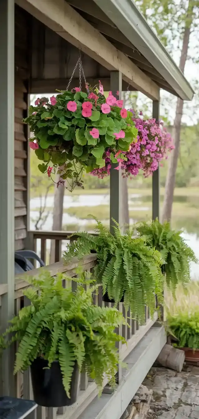 Cabin Front Porch