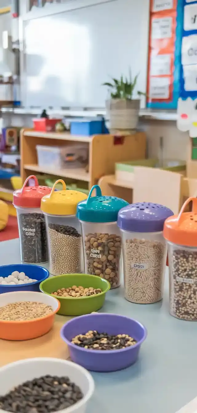 Seed Sorting Activities for Preschool