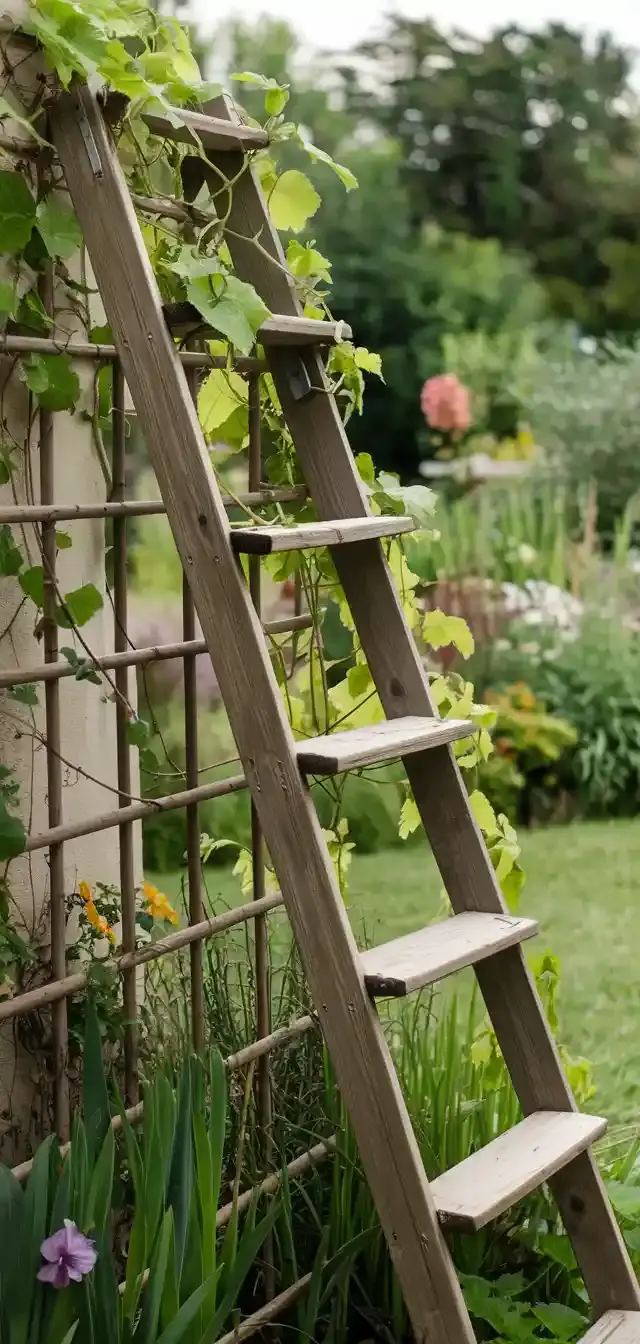 DIY Garden Trellis Ideas