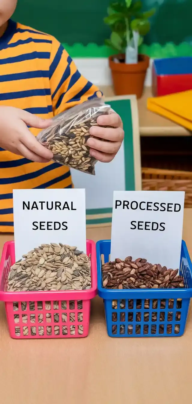 Seed Sorting Activities for Preschool