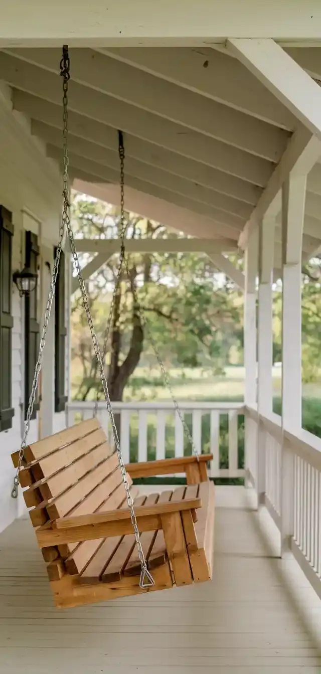 Cabin Front Porch