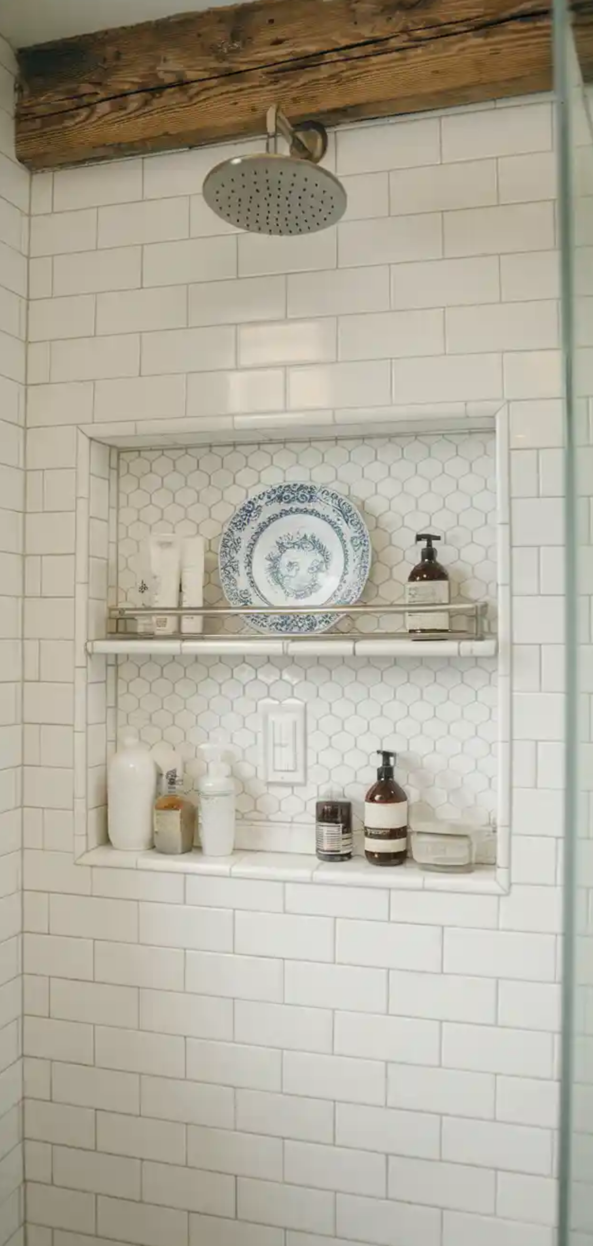Farmhouse Shower Remodel Ideas