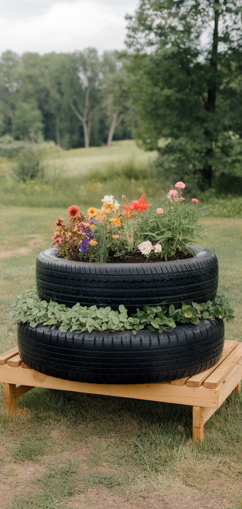 Stunning DIY Tire Planter Ideas