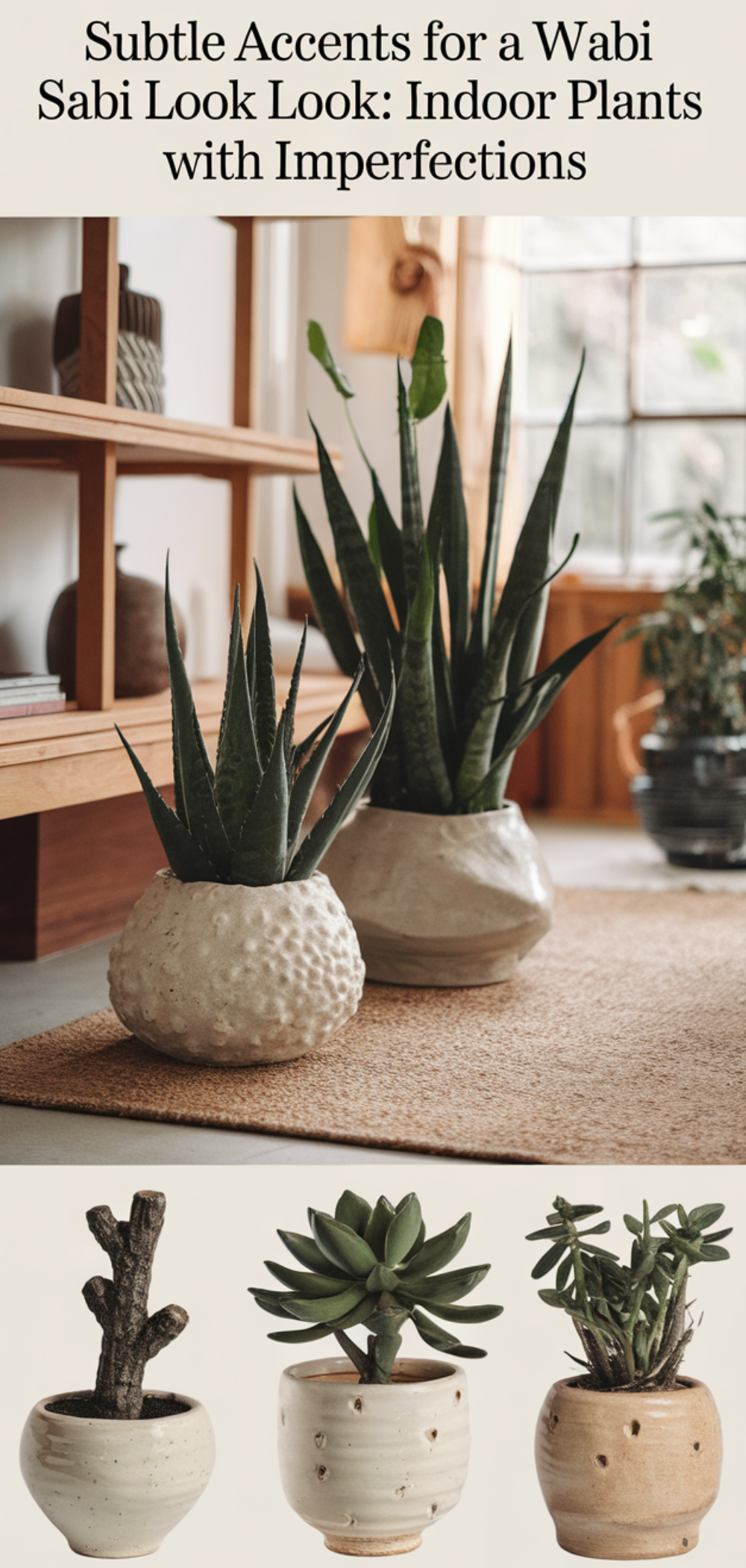 Easy Subtle Accents for a Wabi Sabi Look