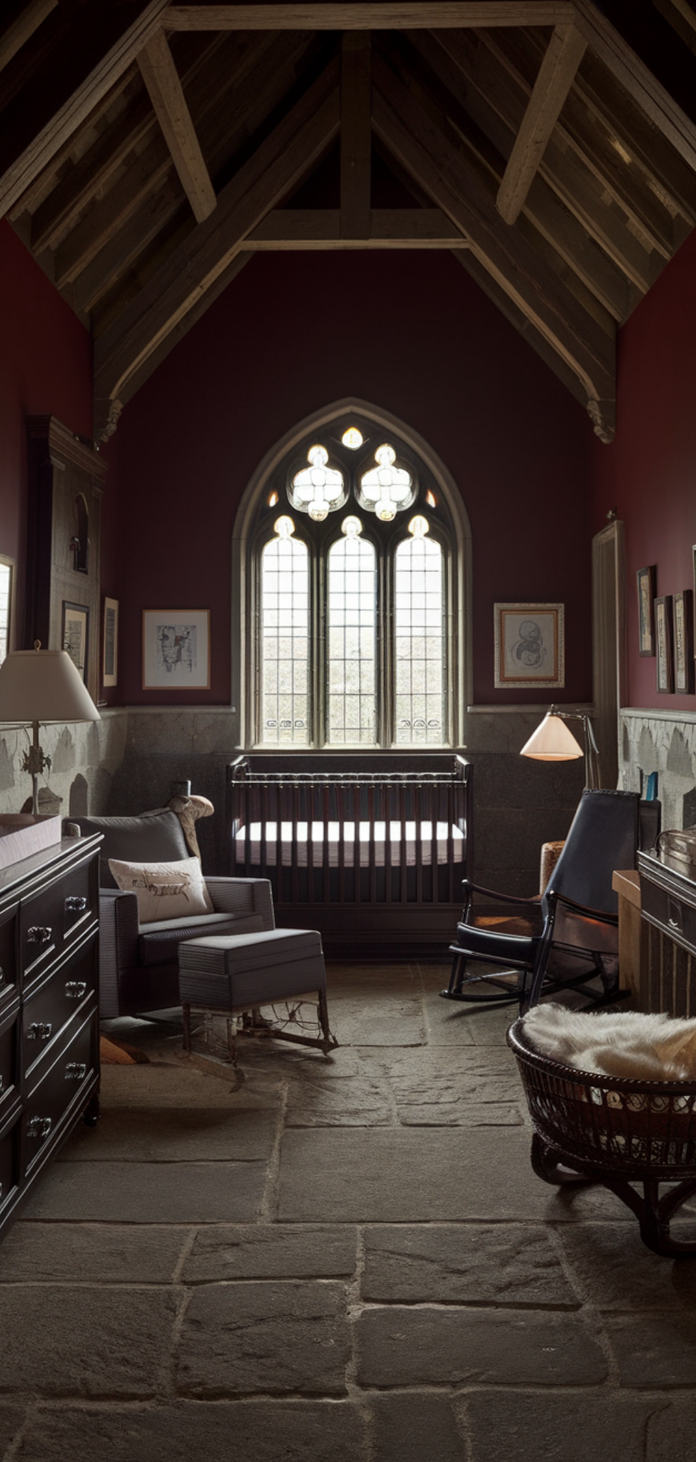 Perfect Western Gothic Nursery
