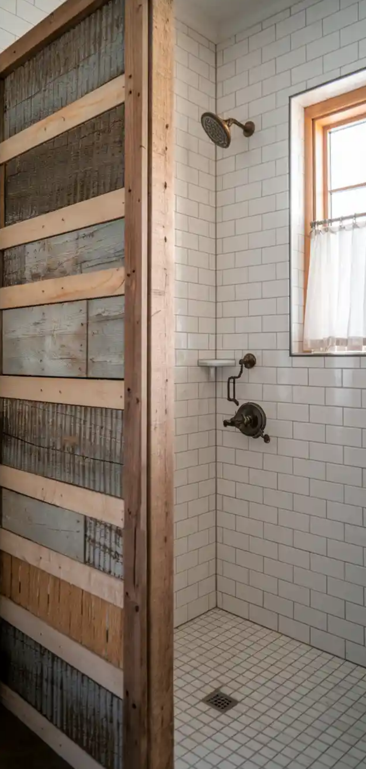 Farmhouse Shower Remodel Ideas