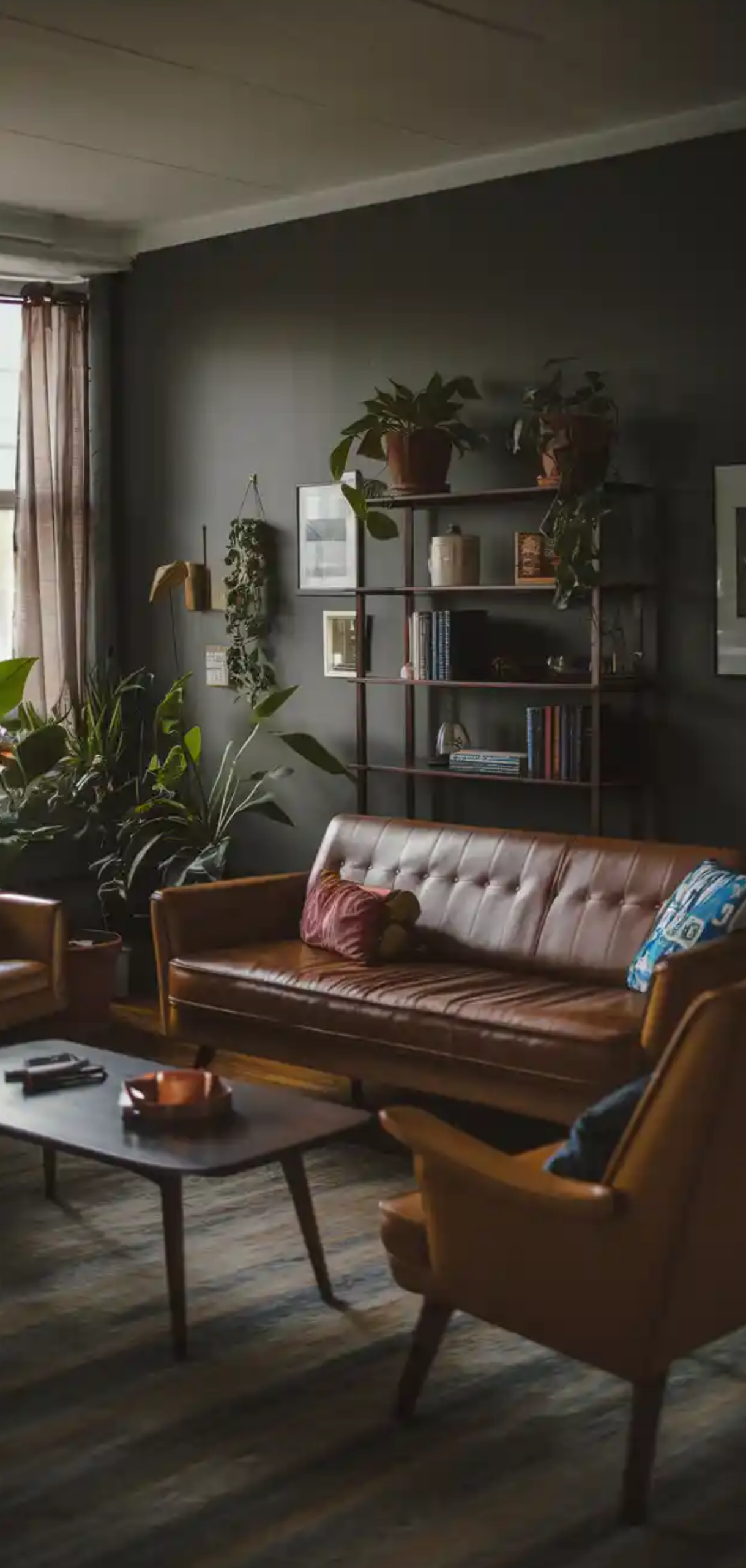 Inspiring Mid-Century Modern Eclectic Living Room Ideas