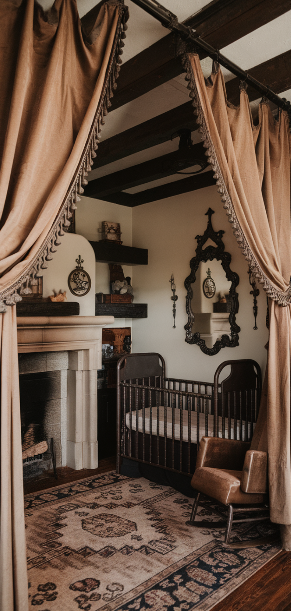 Perfect Western Gothic Nursery