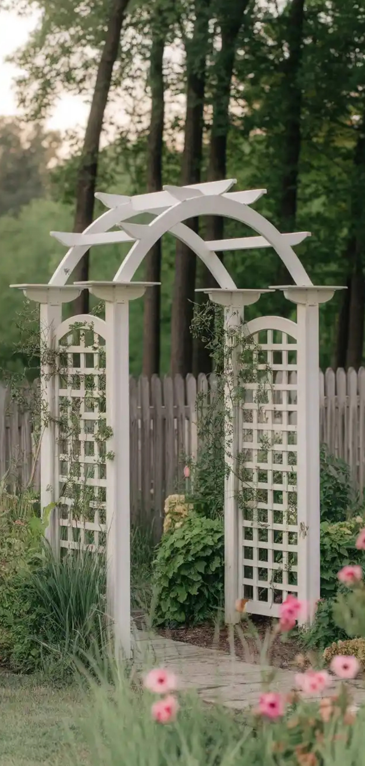 Stunning Trellis Garden Arbor