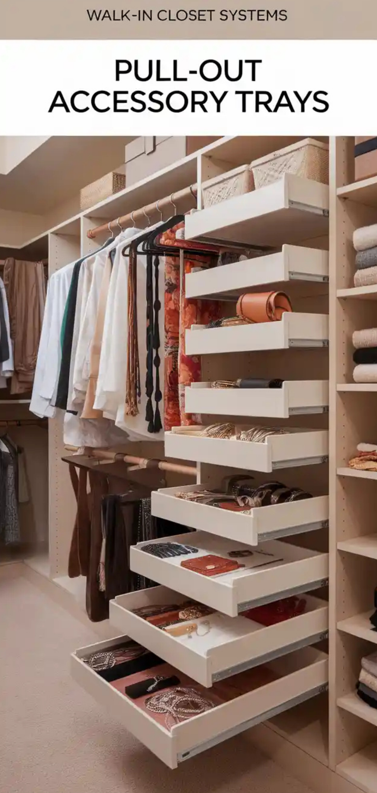 Perfect Walk-In Closet Systems