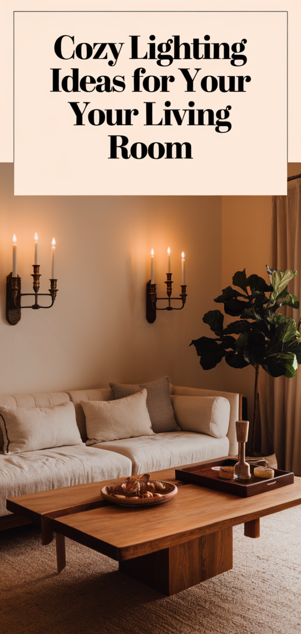Stunning Cozy Lighting Ideas for Your Living Room