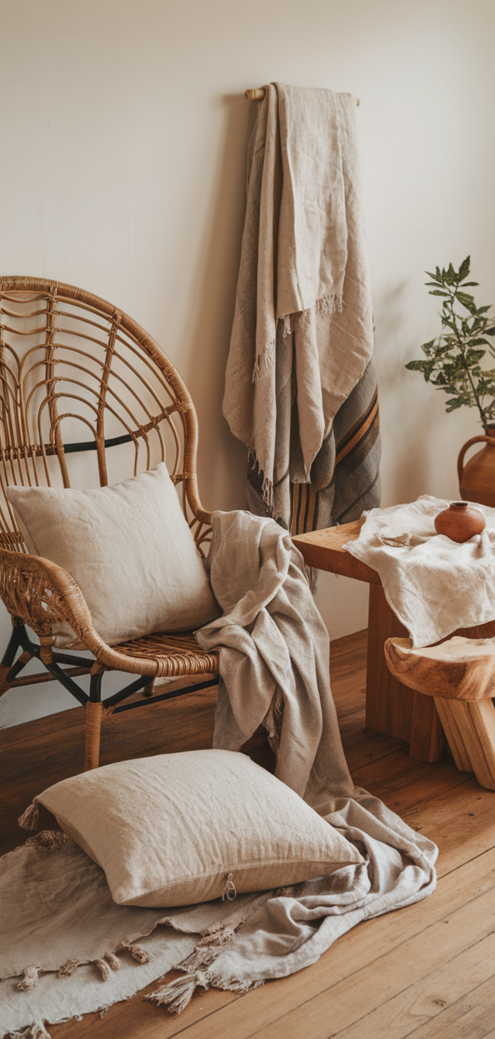 Easy Subtle Accents for a Wabi Sabi Look
