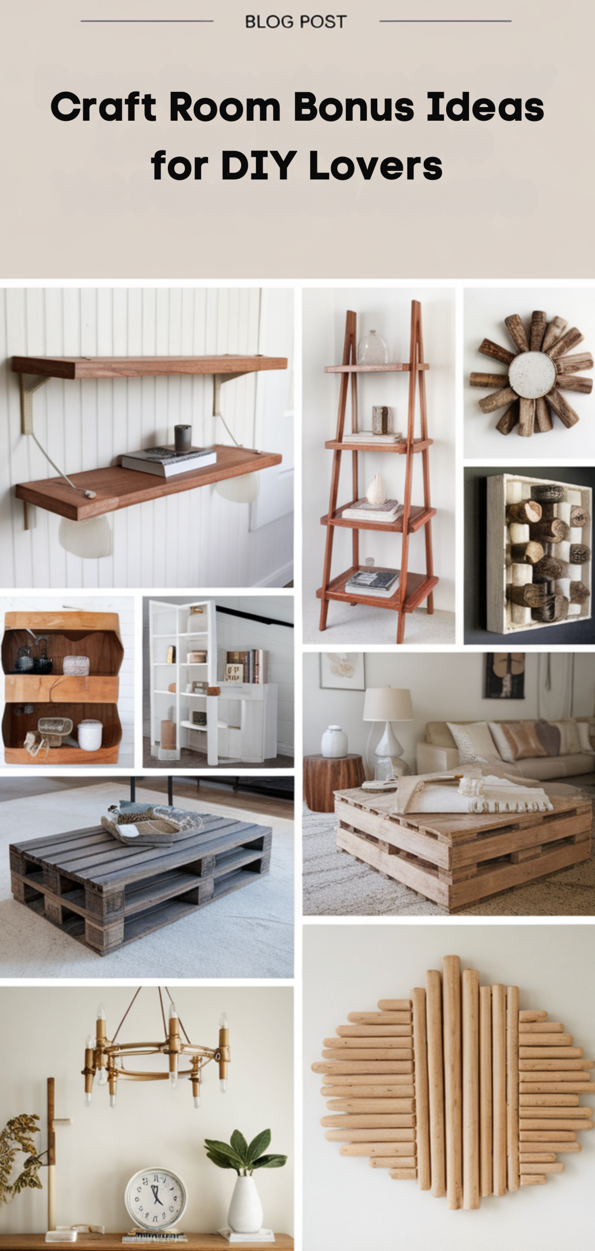 Craft Room Bonus Ideas for DIY Lovers