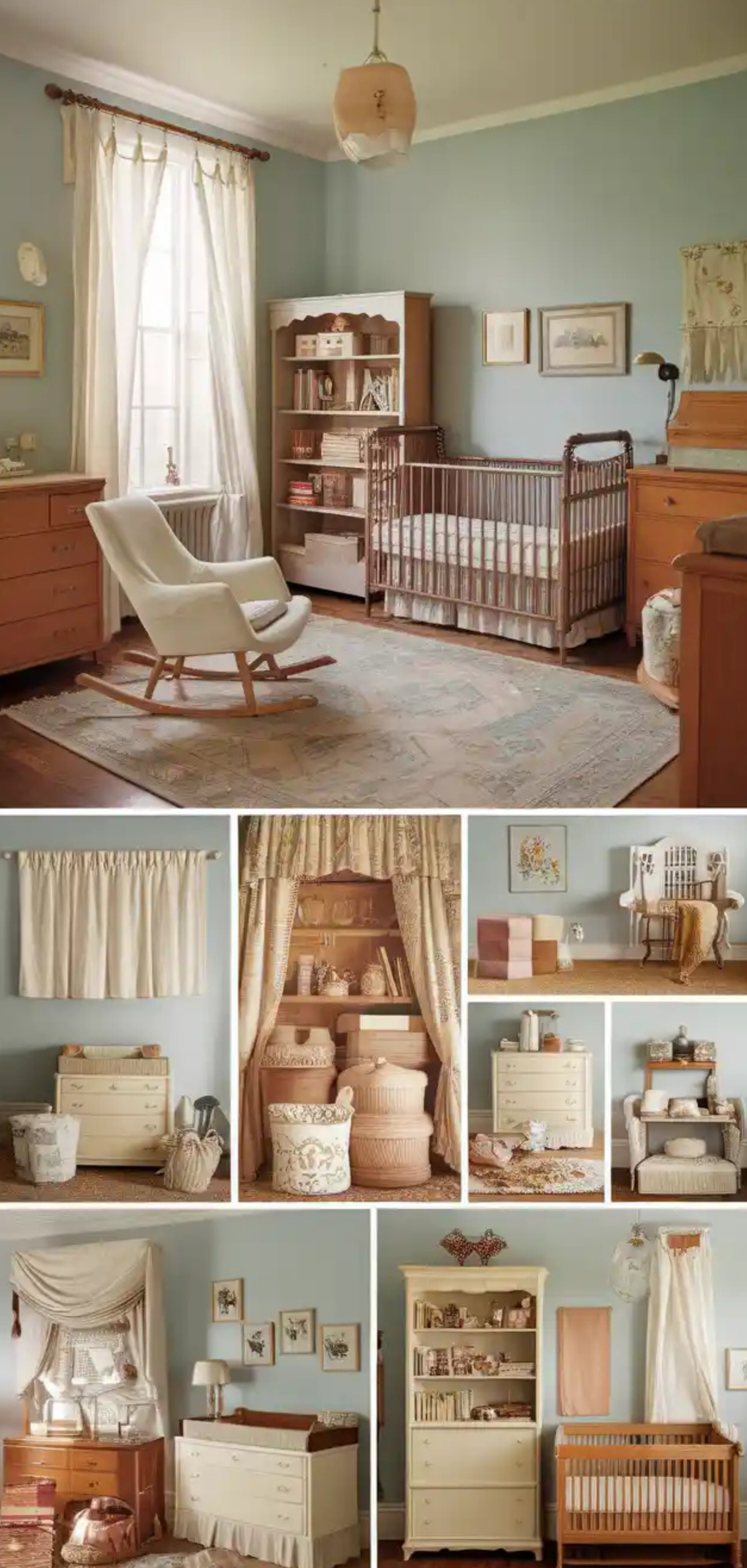 Stunning Vintage Nursery Ideas