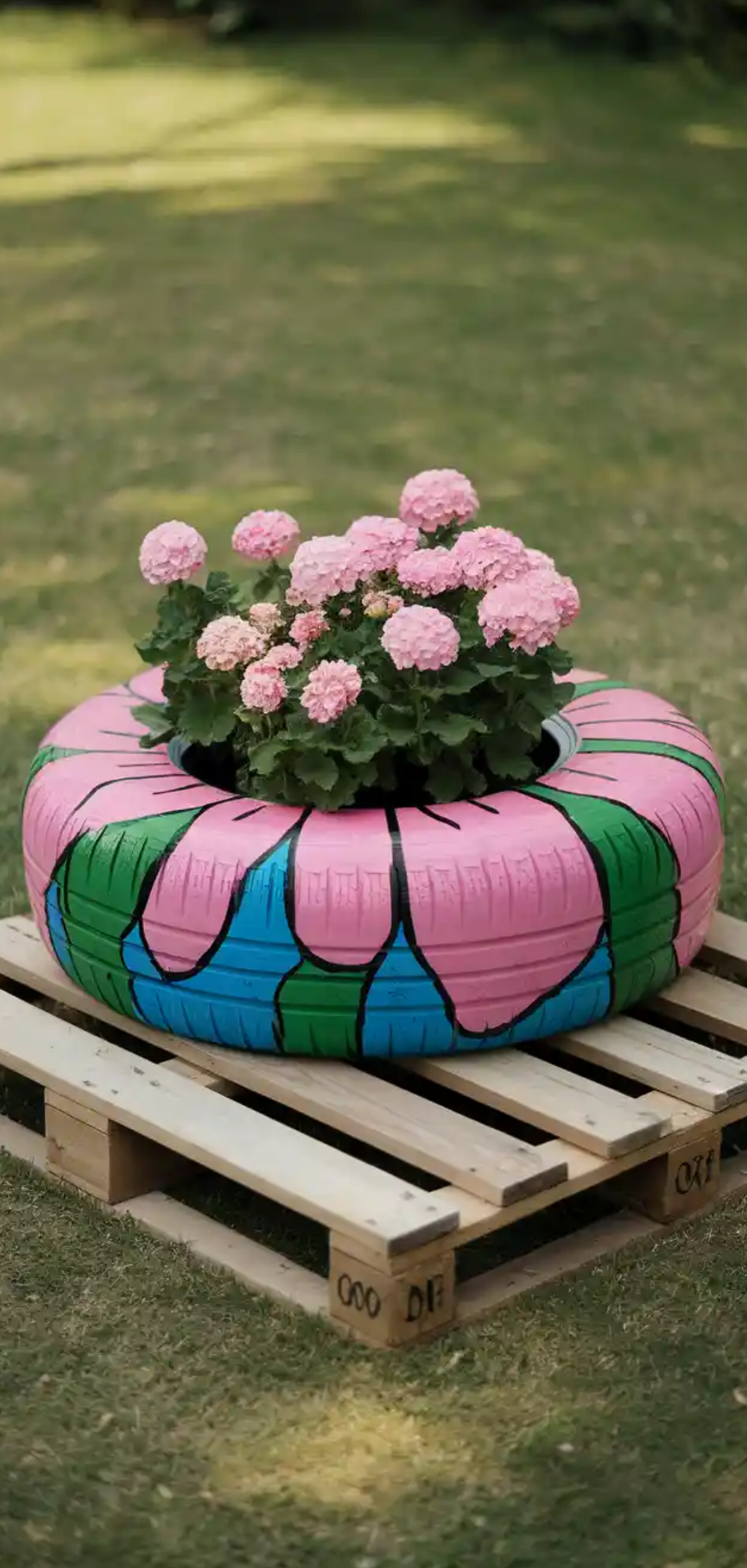 Stunning DIY Tire Planter Ideas