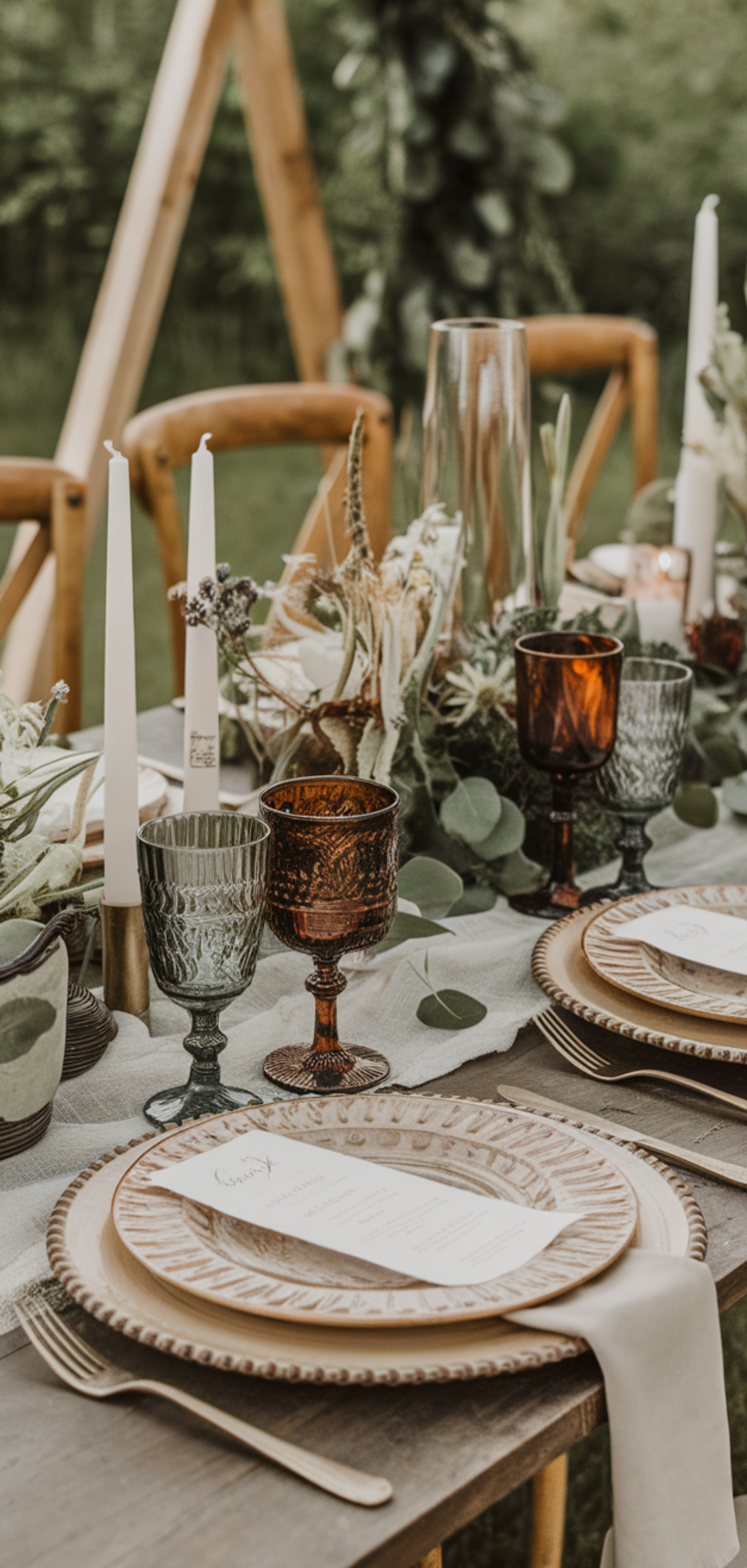 Stunning Boho Wedding Table Decorations
