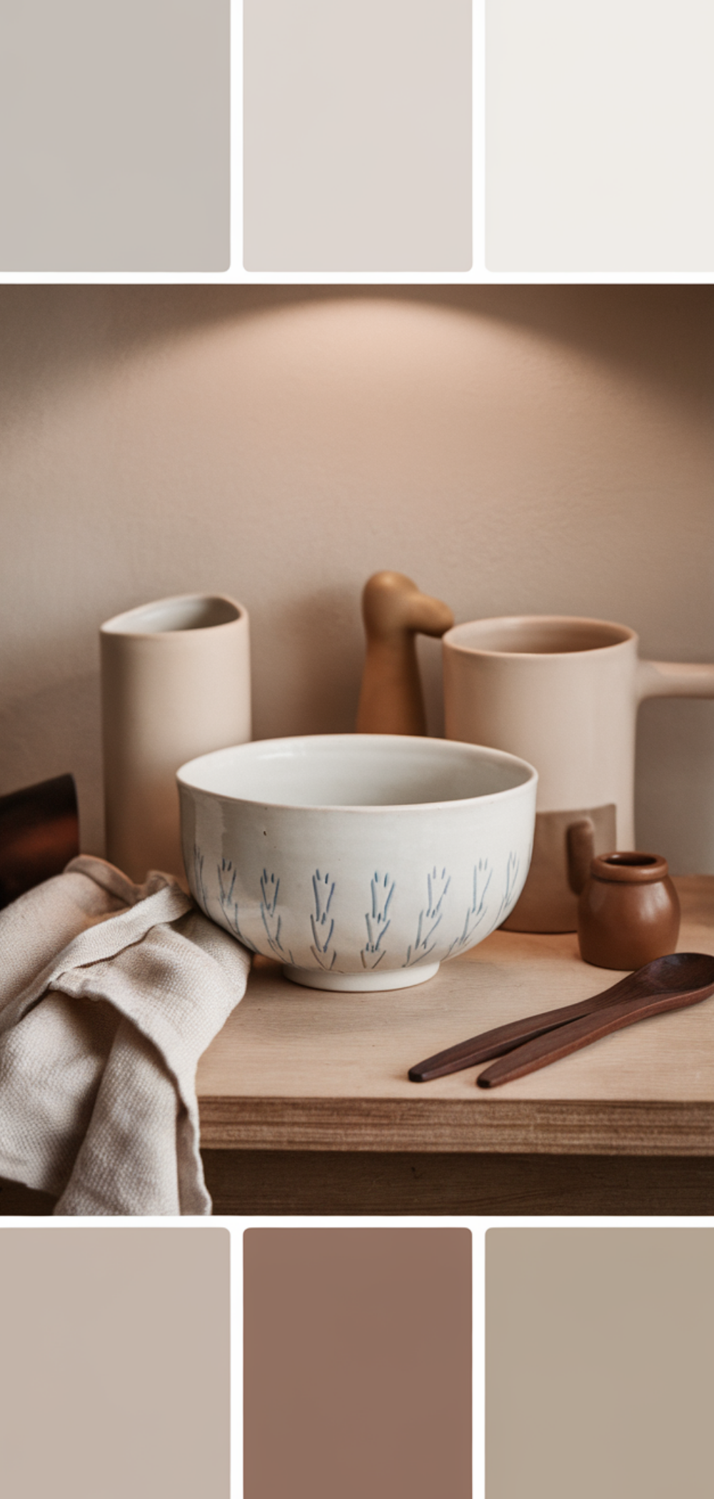 Easy Subtle Accents for a Wabi Sabi Look