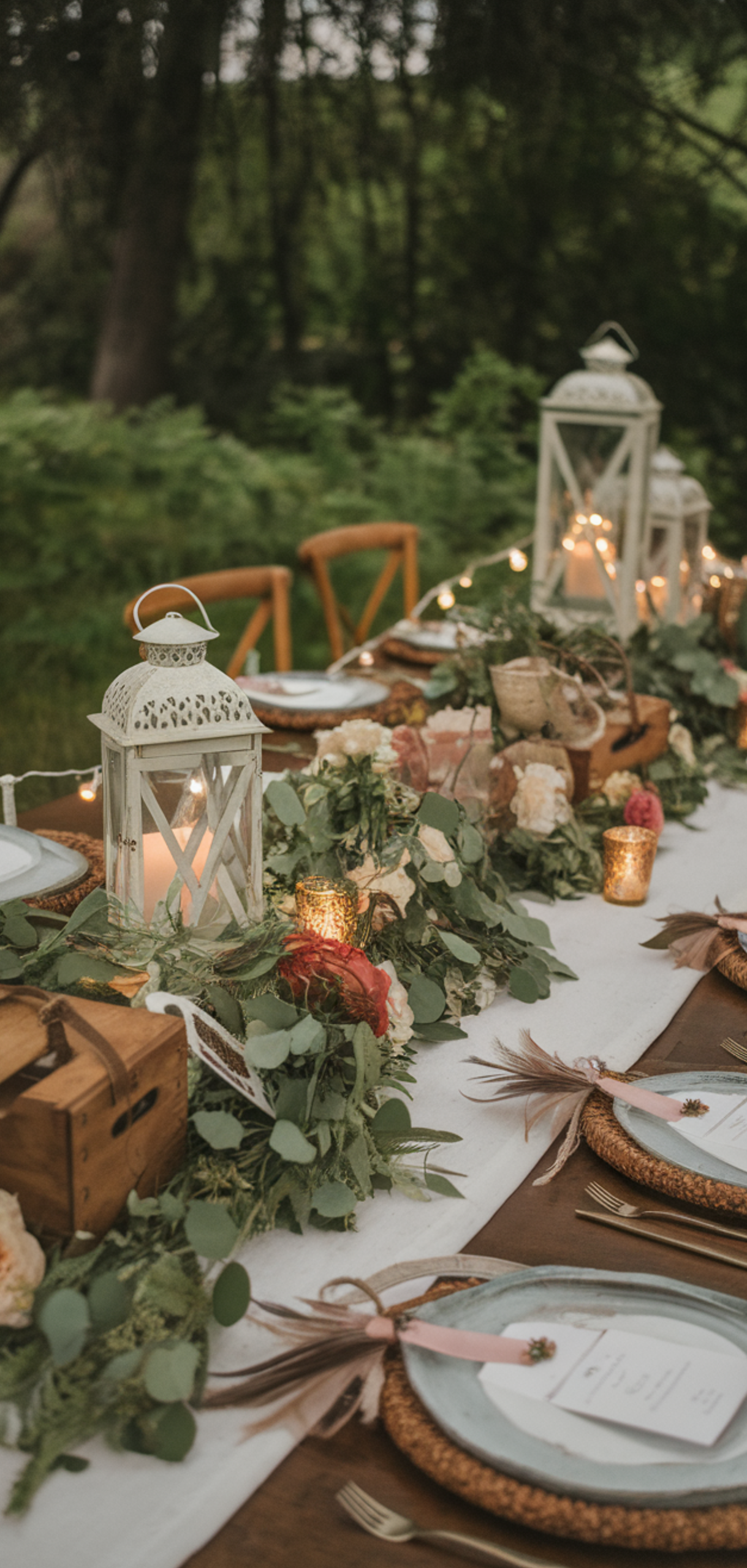 Stunning Boho Wedding Table Decorations
