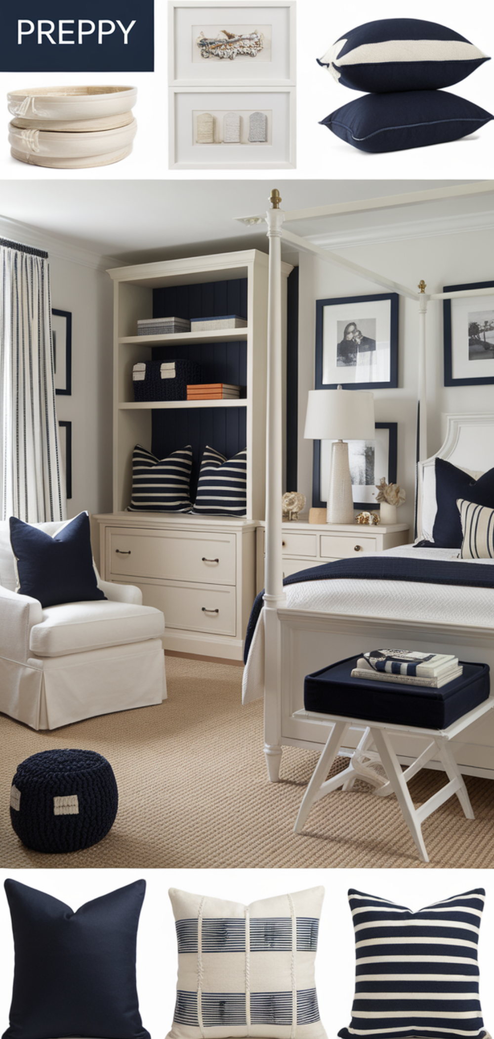 Best Coastal Preppy Bedroom Plans
