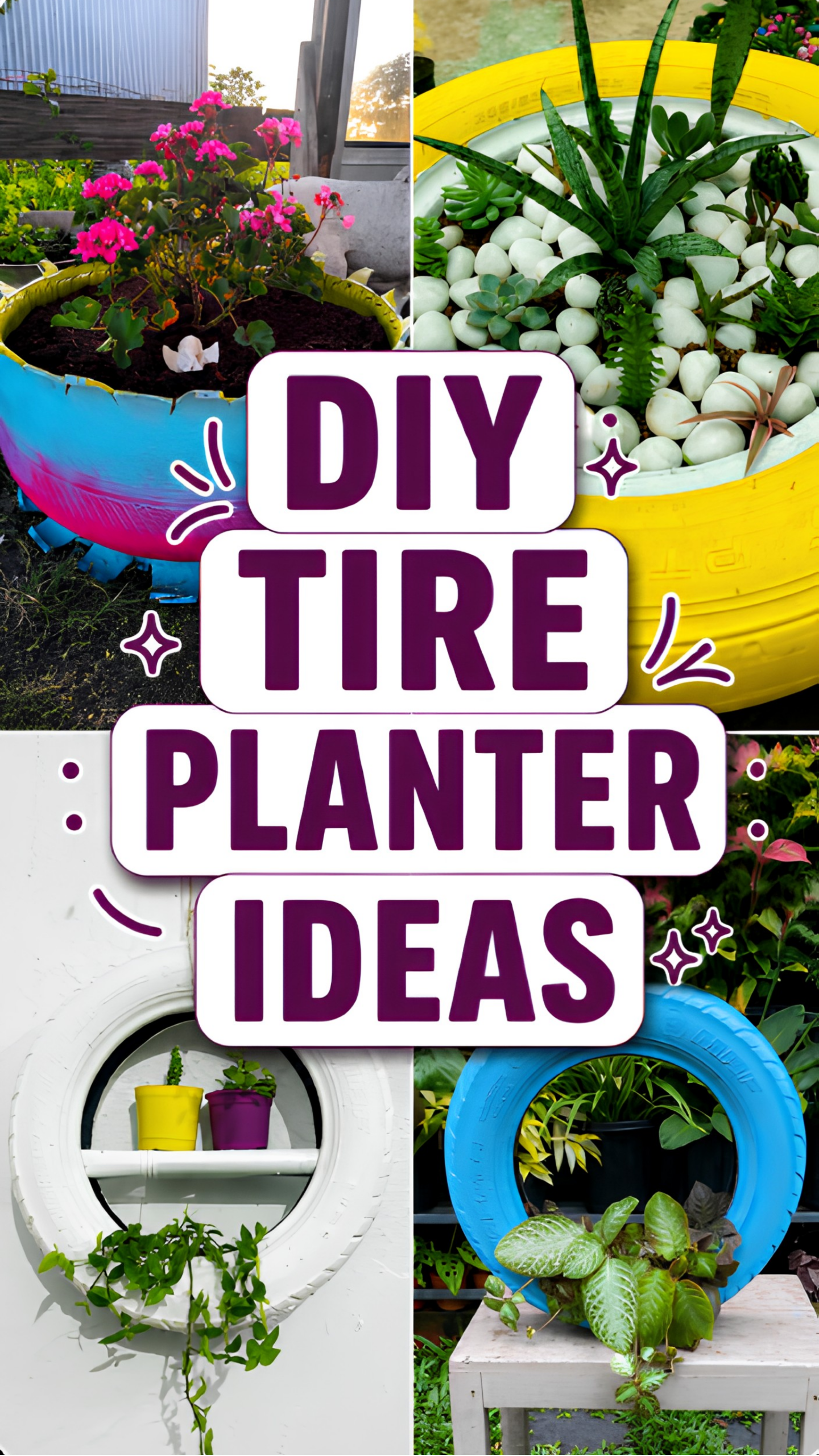 tire planter