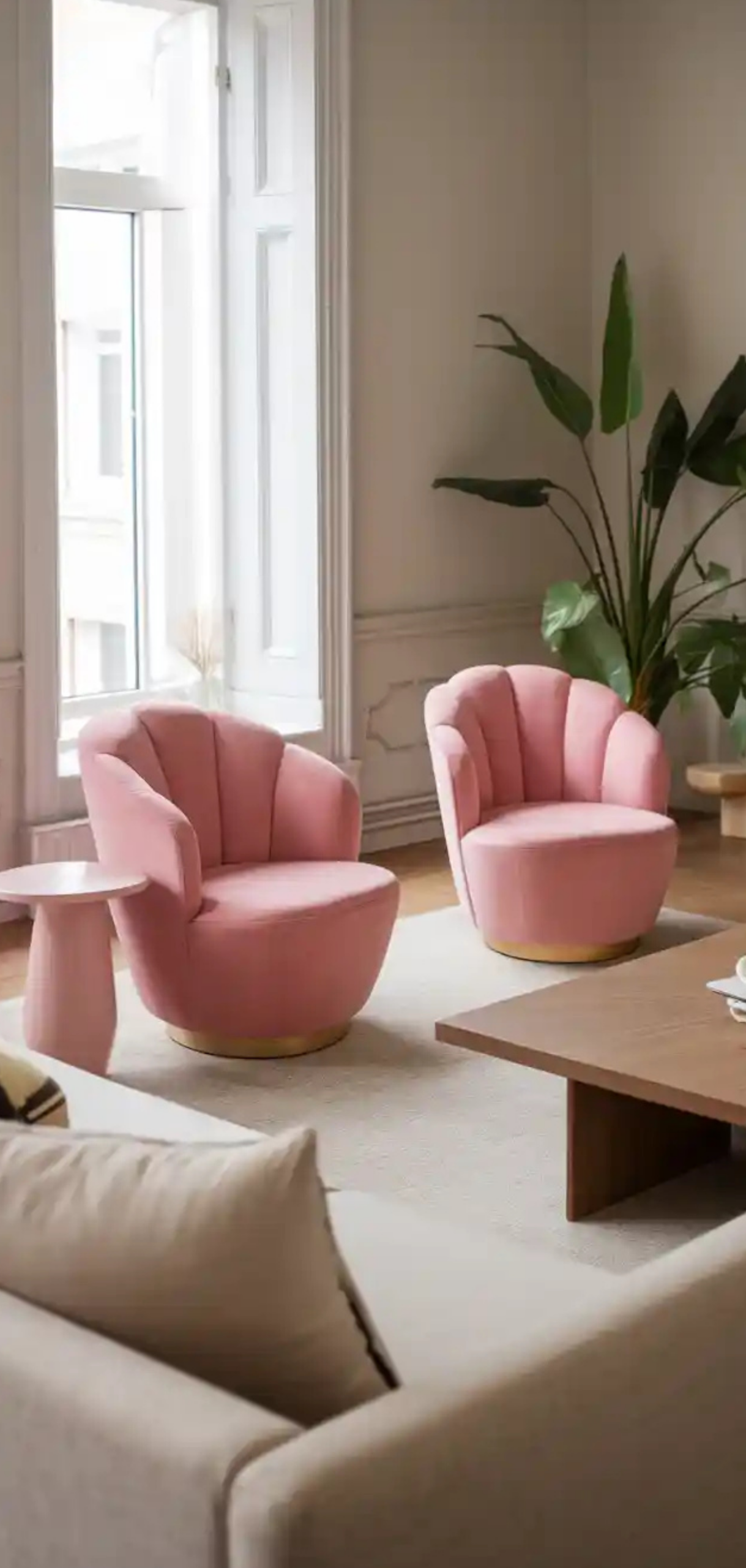 Easy Gentle Pink Accents