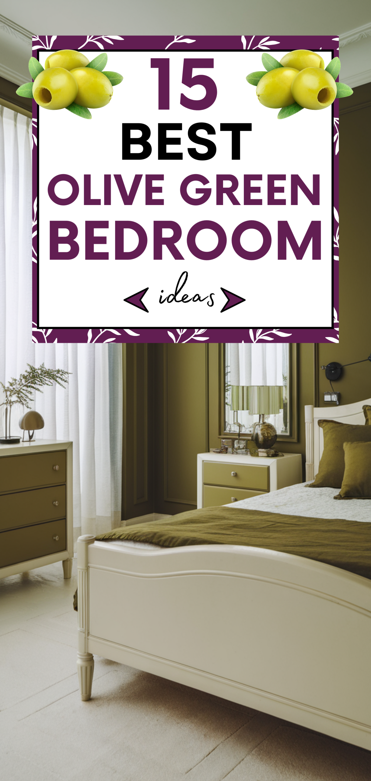 Best Olive Green Bedroom Ideas