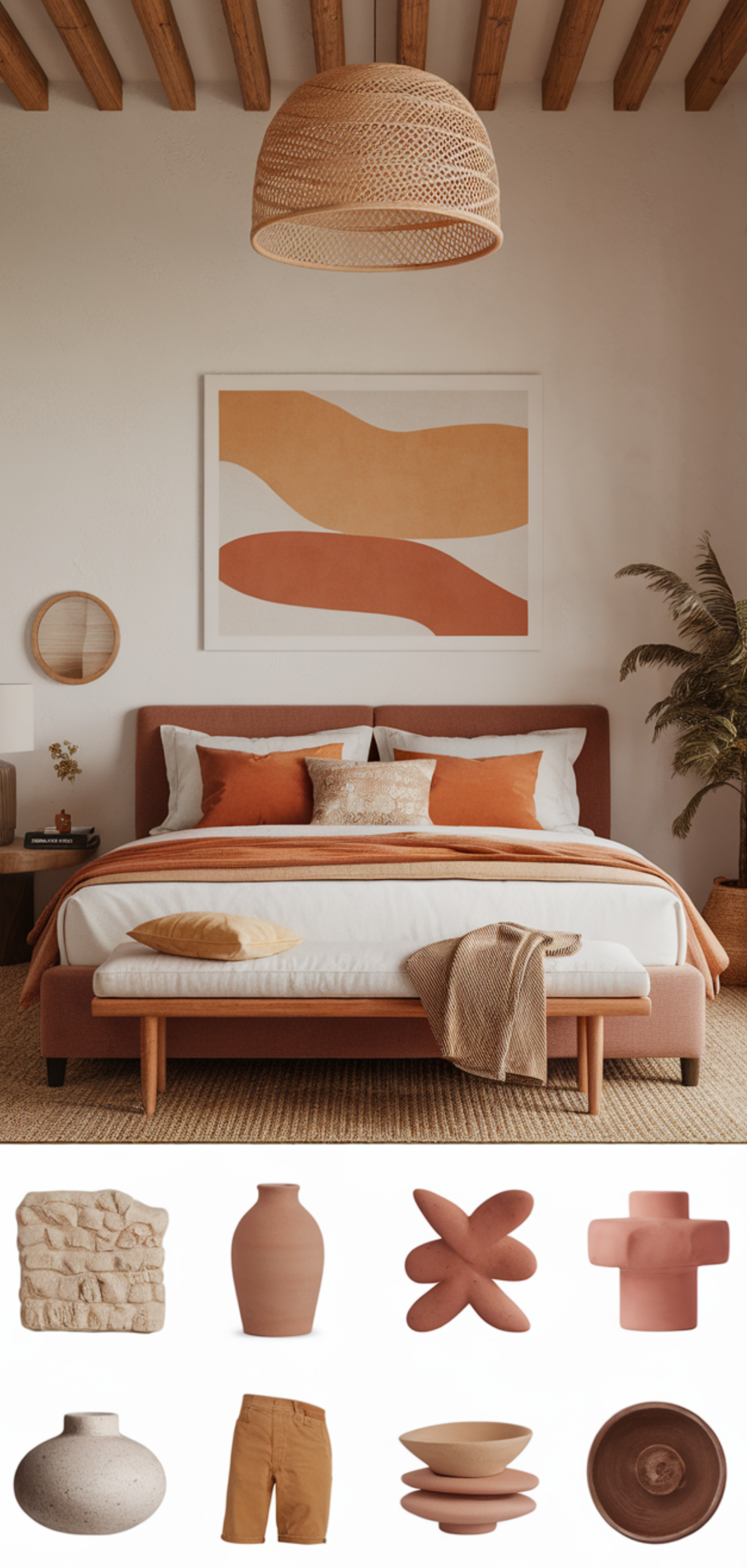 Easy Earthy Modern Bedroom Ideas