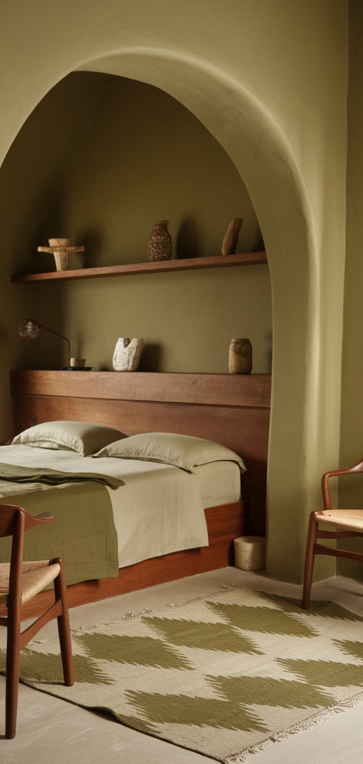 Best Olive Green Bedroom Ideas
