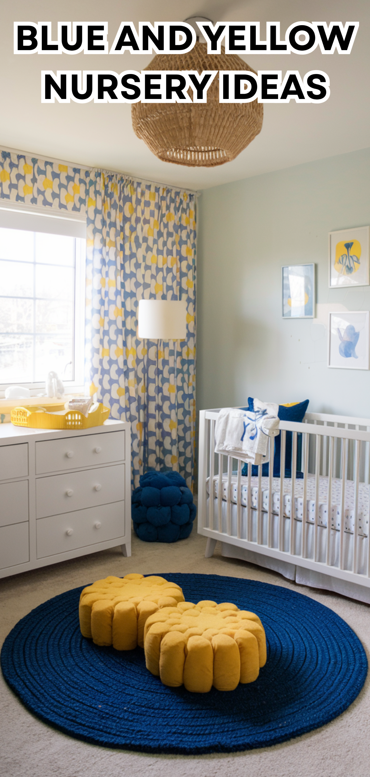 17 Amazing Blue and Yellow Nursery Ideas