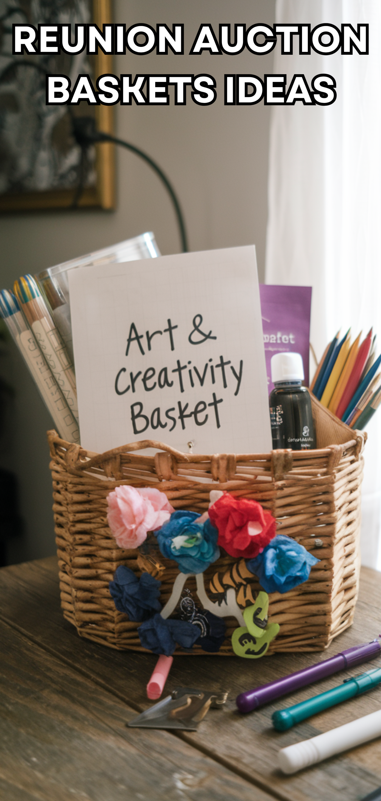 15 Creative Reunion Auction Baskets Ideas