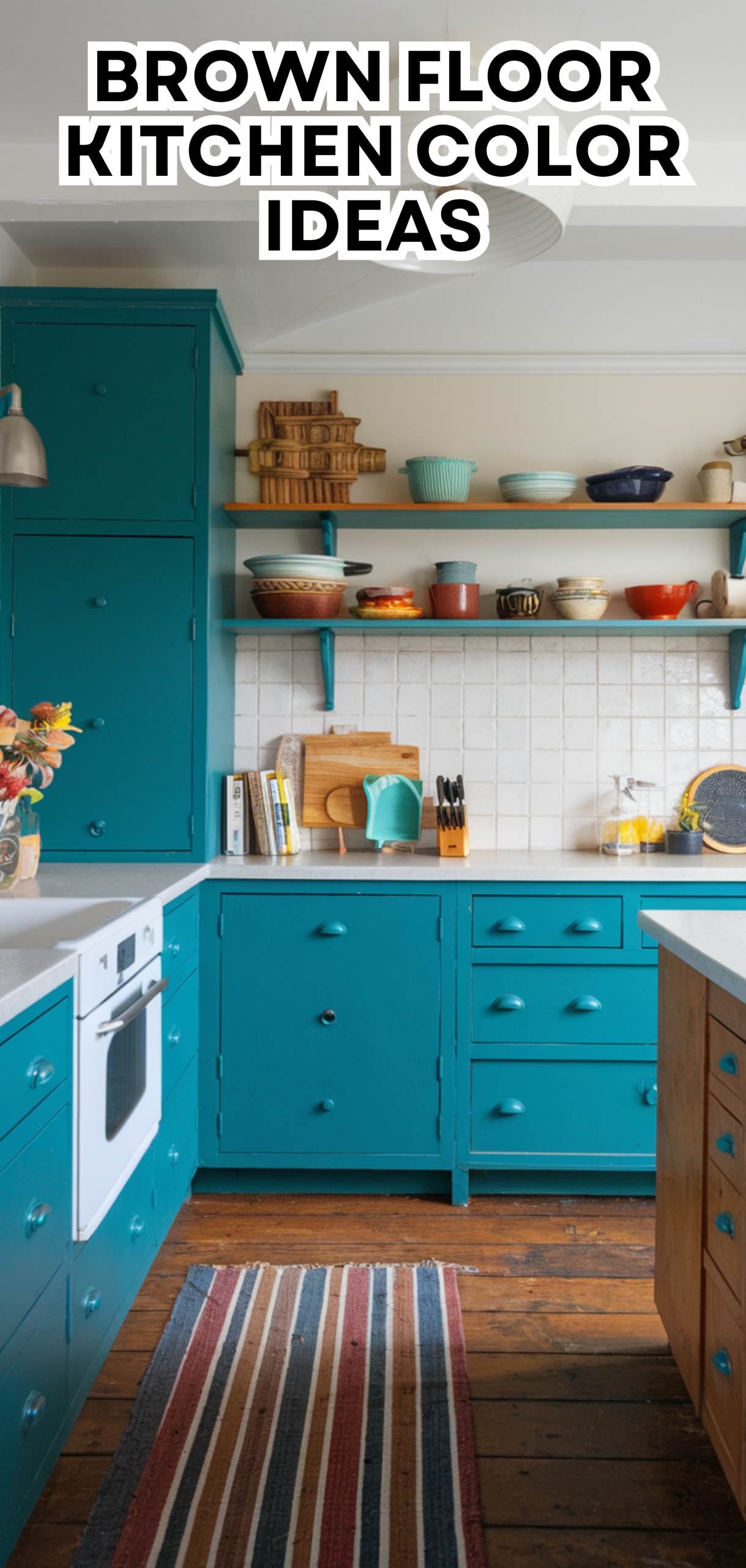 15 Best Brown Floor Kitchen Color Ideas
