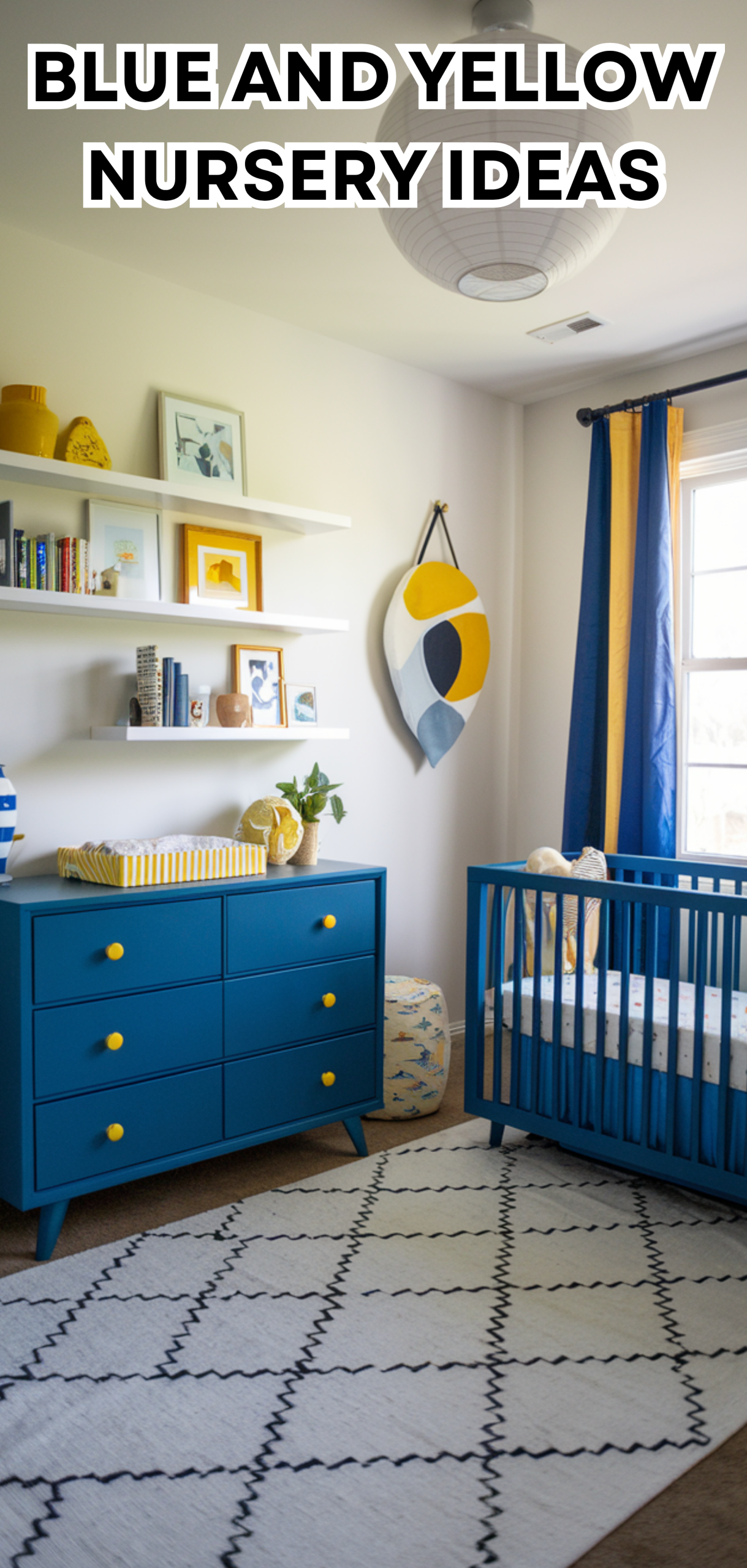 17 Amazing Blue and Yellow Nursery Ideas