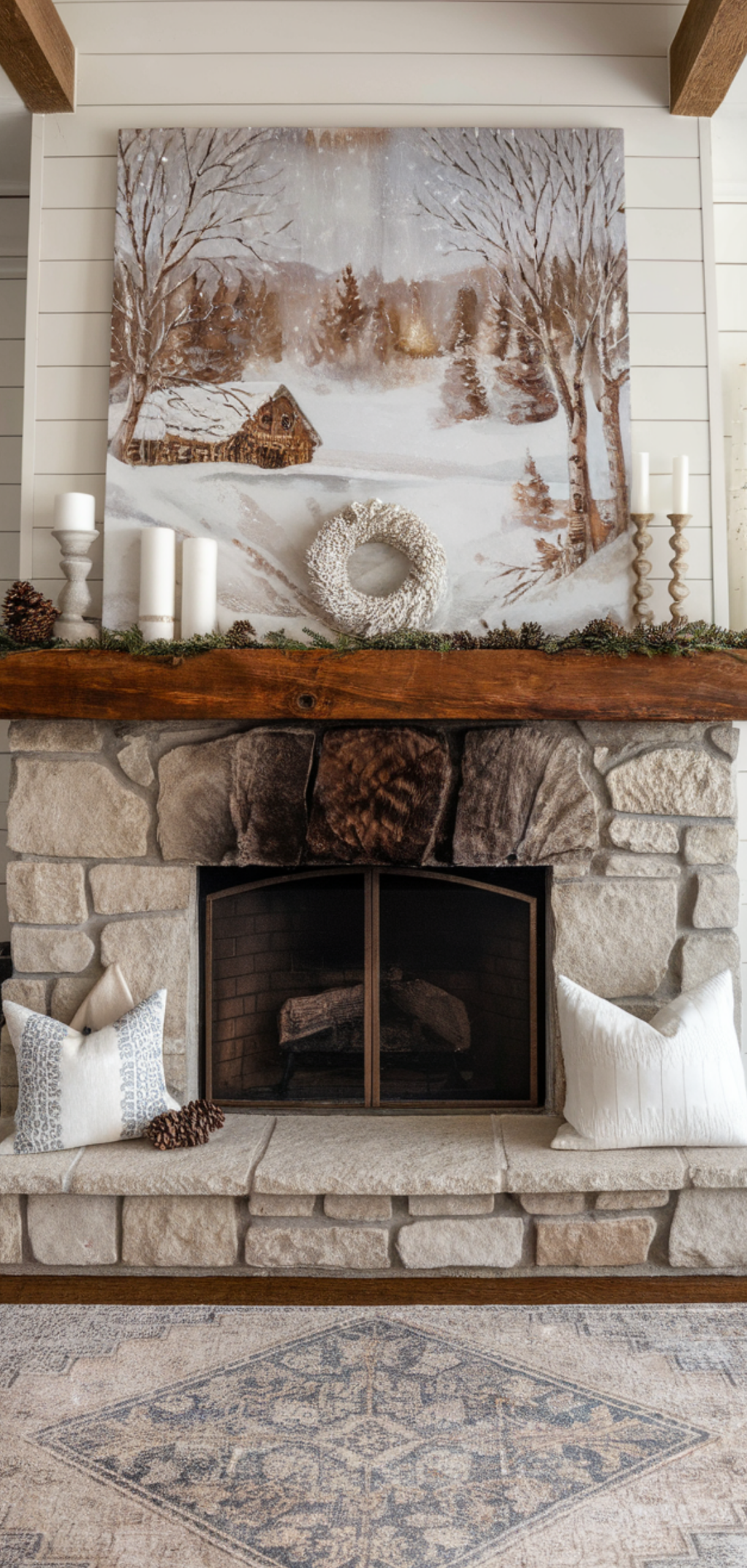 Best Winter Mantle Decor Ideas