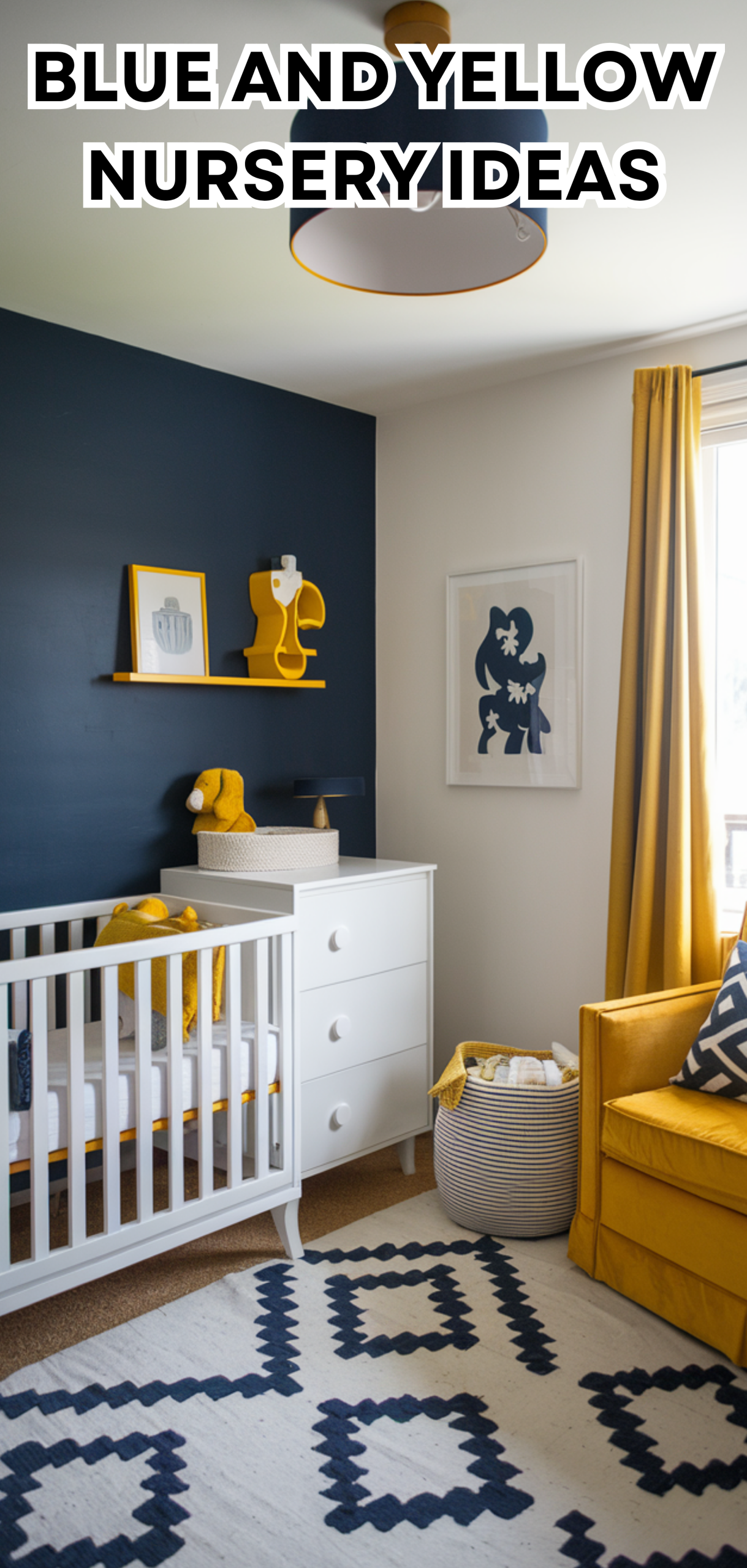 17 Amazing Blue and Yellow Nursery Ideas