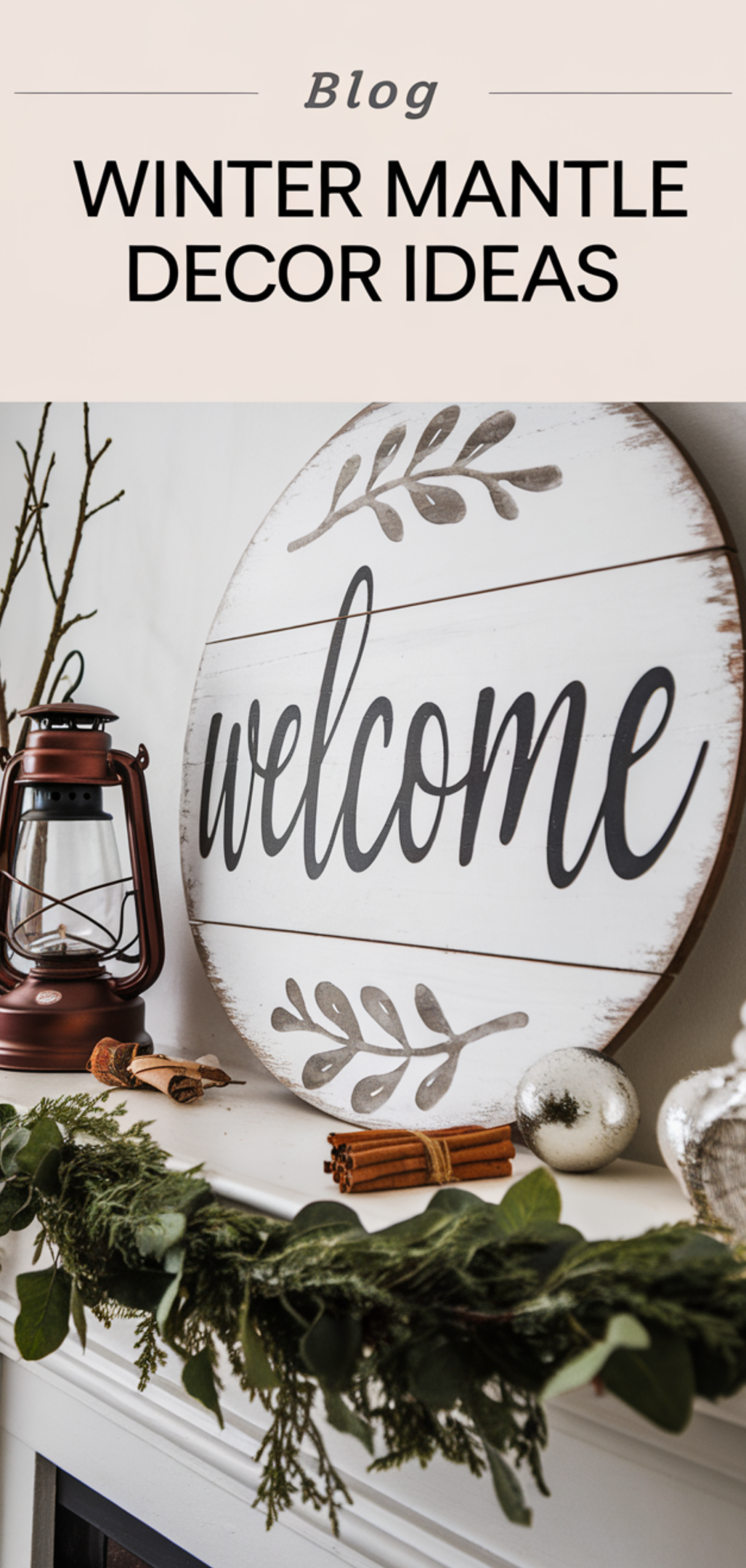 Best Winter Mantle Decor Ideas