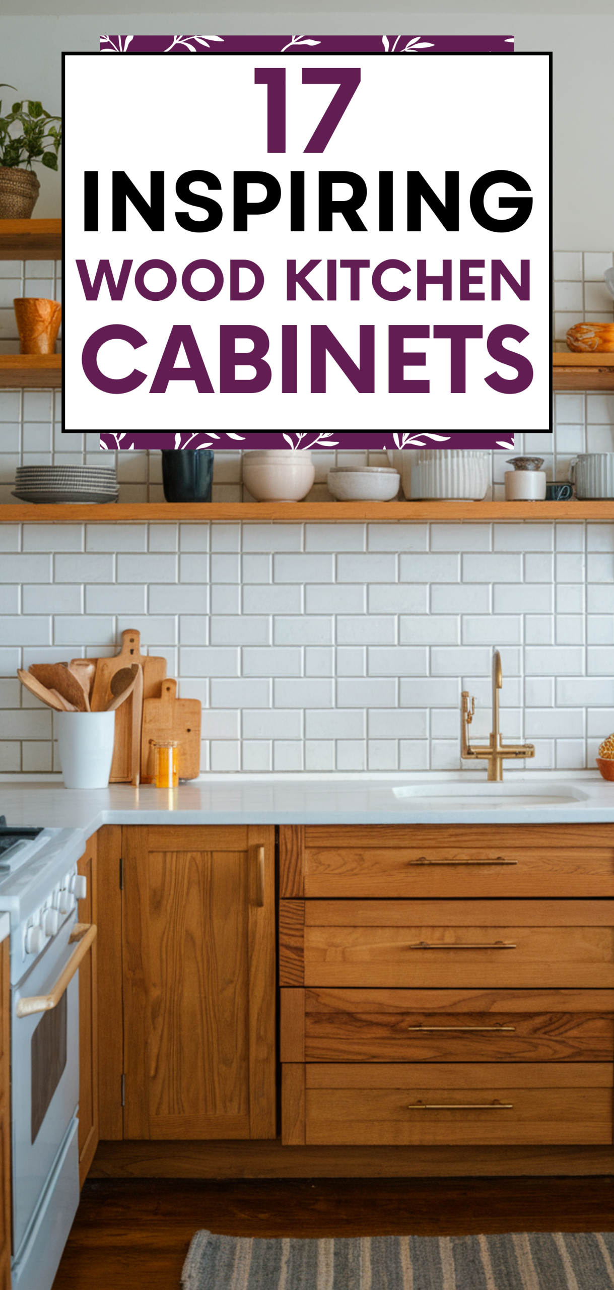 Inspiring Wood Kitchen Cabinets