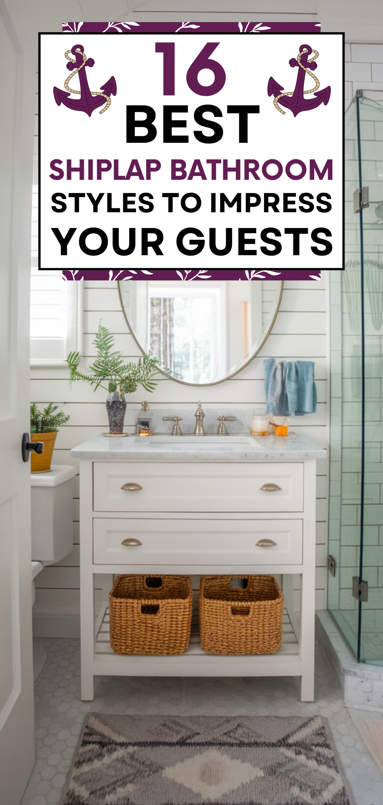 Best Shiplap Bathroom Styles to Impress Your Guests