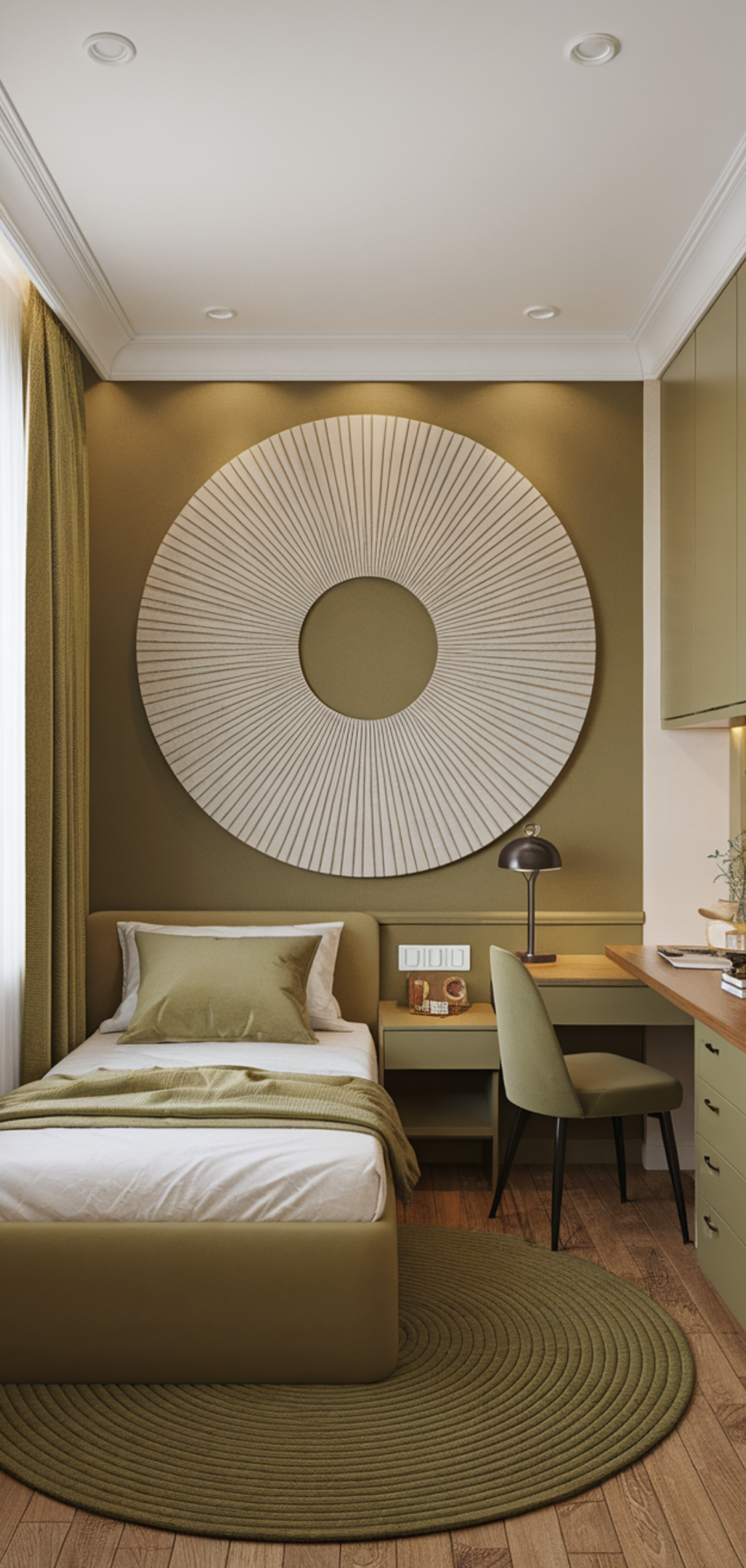 Best Olive Green Bedroom Ideas