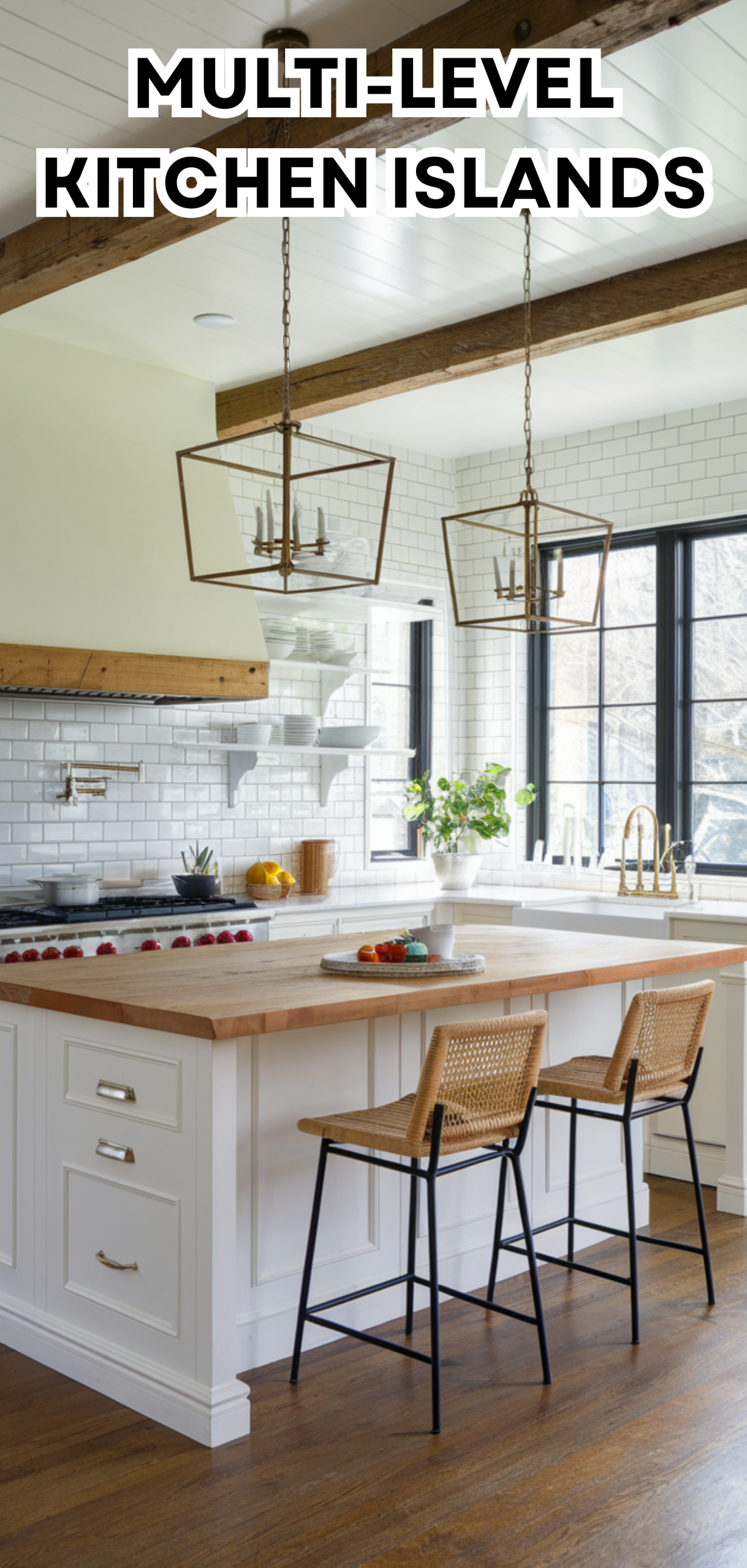 16 Stunning Multi-Level Kitchen Islands Designs
