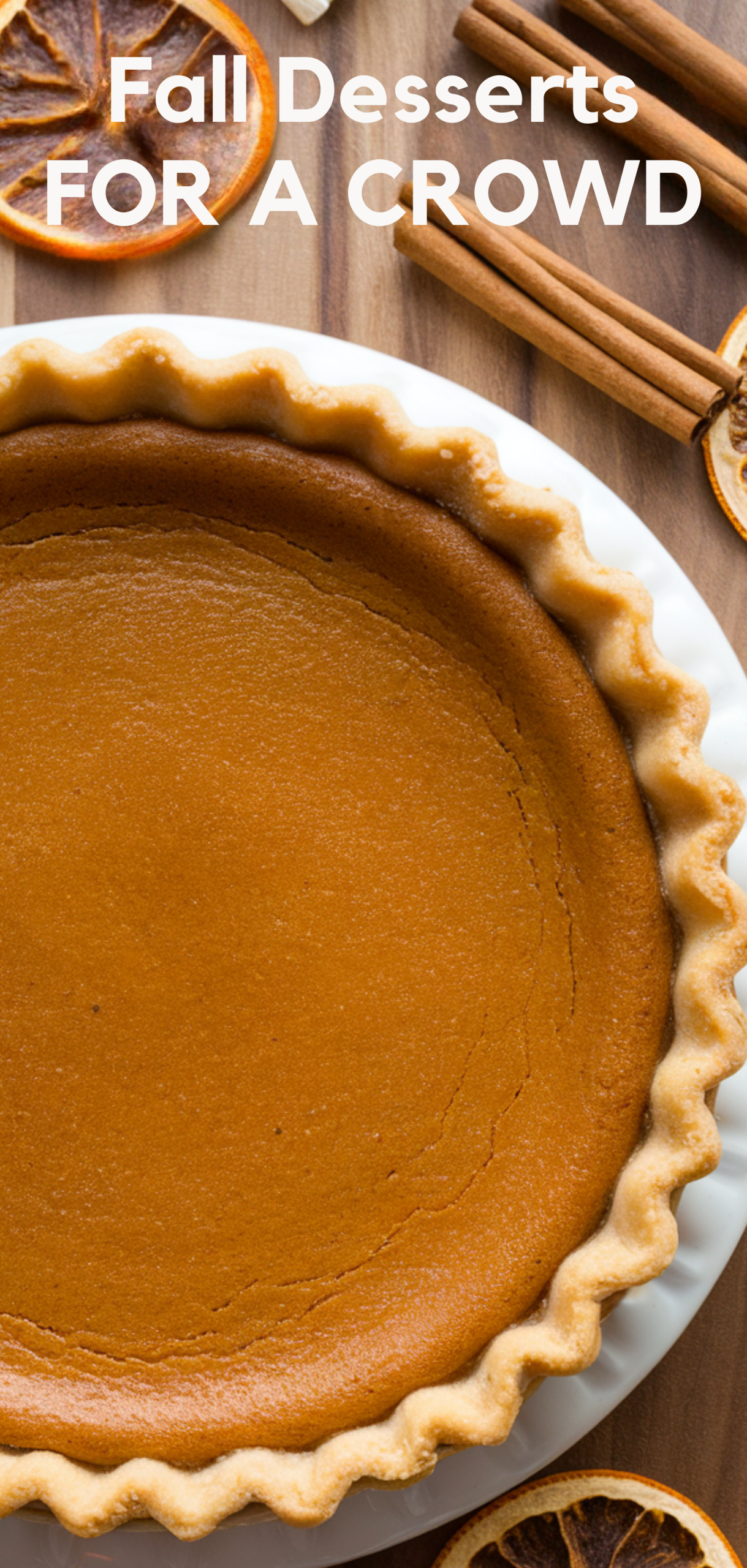 Easy Fall Desserts For a Crowd