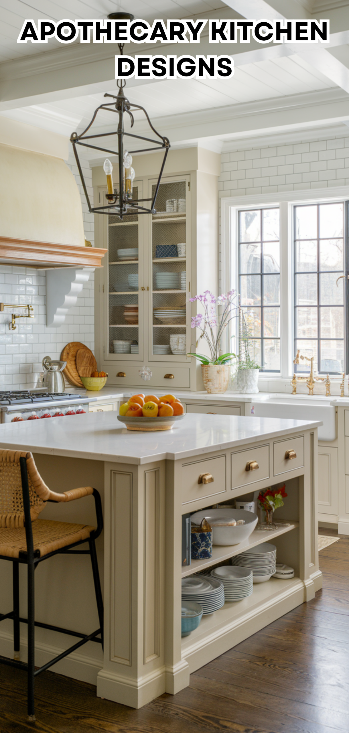 14 Creative Apothecary Kitchen Designs