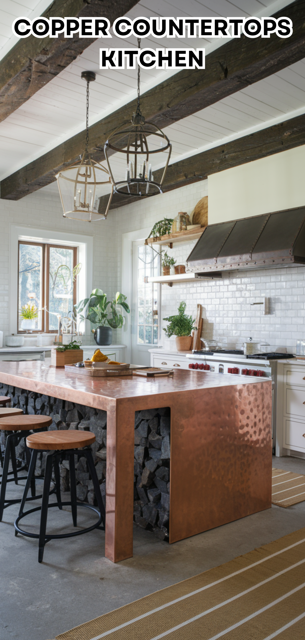 16 Stunning Copper Countertops Kitchen Designs