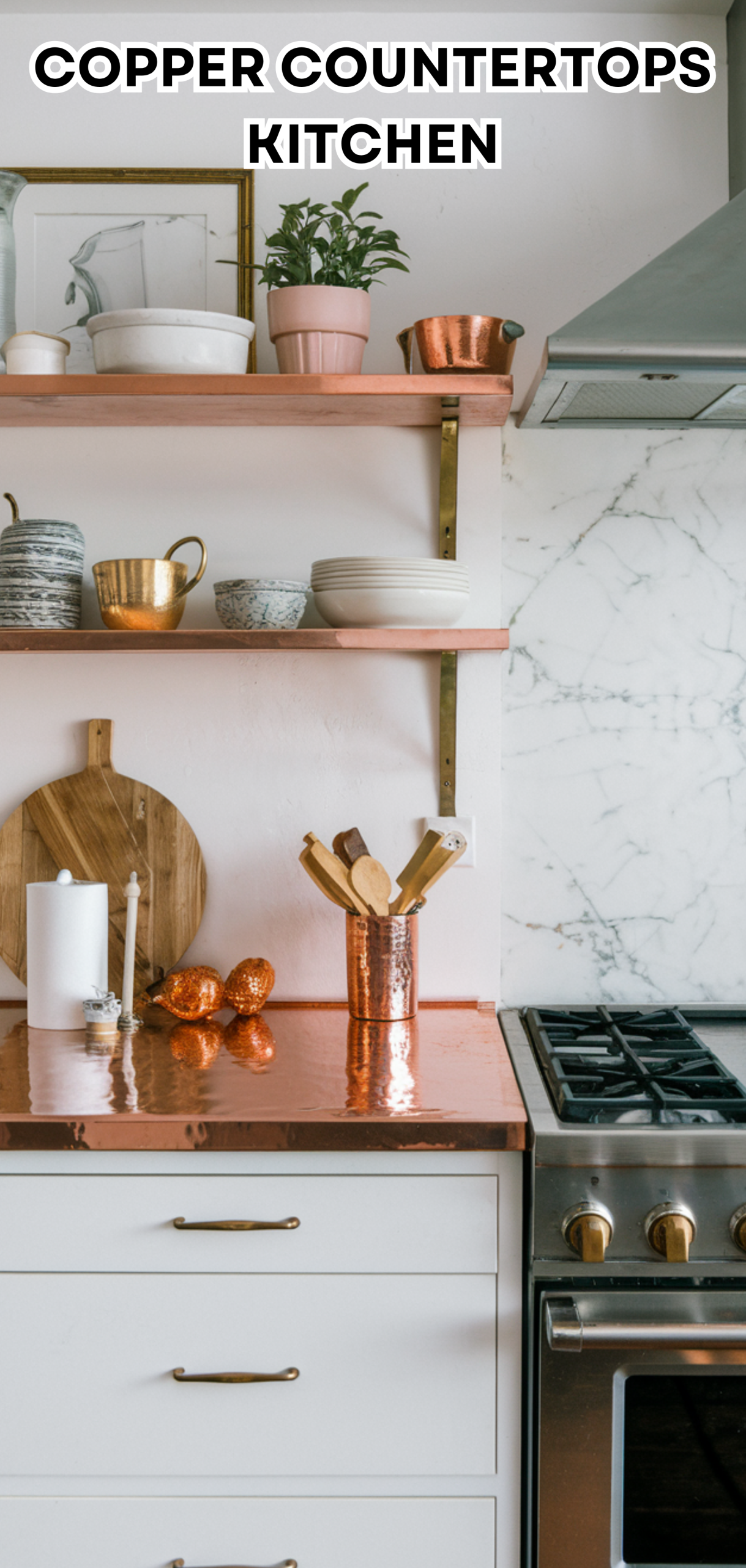 16 Stunning Copper Countertops Kitchen Designs