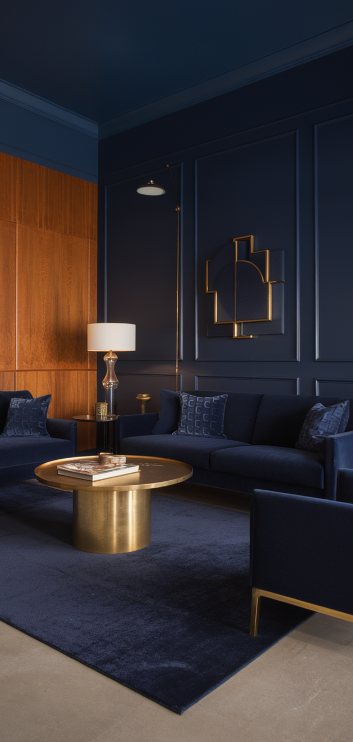 Easy Mid-Century Modern Living Room Color Palette Ideas