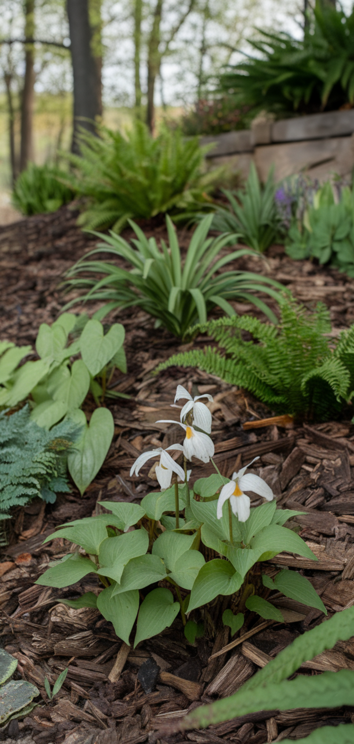 Stunning Shade Plants Landscaping Ideas for Amazing Curb Appeal
