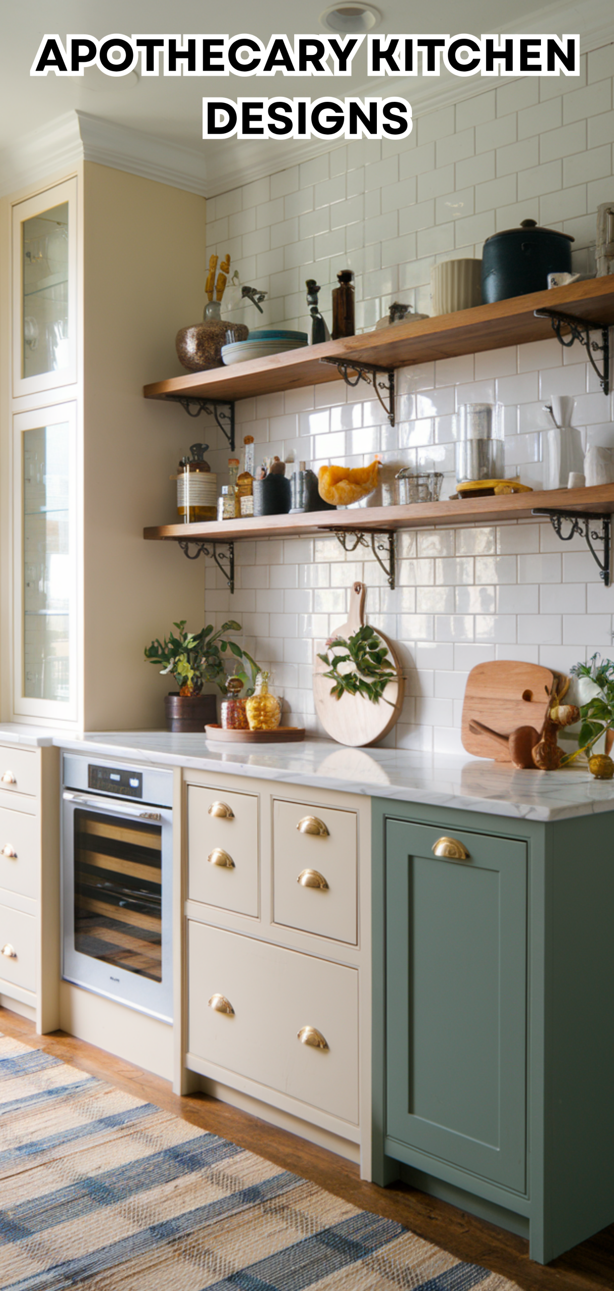 14 Creative Apothecary Kitchen Designs