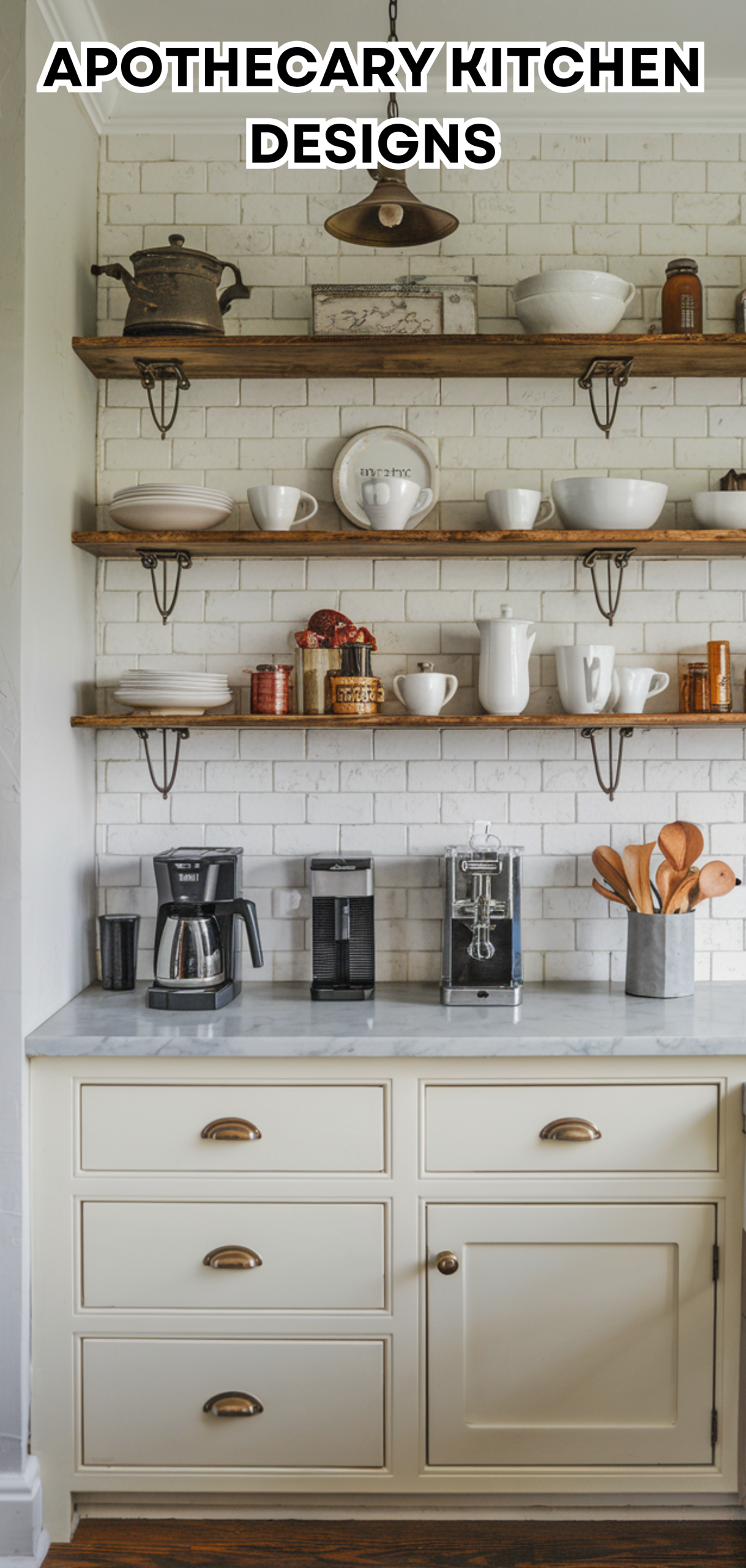 14 Creative Apothecary Kitchen Designs