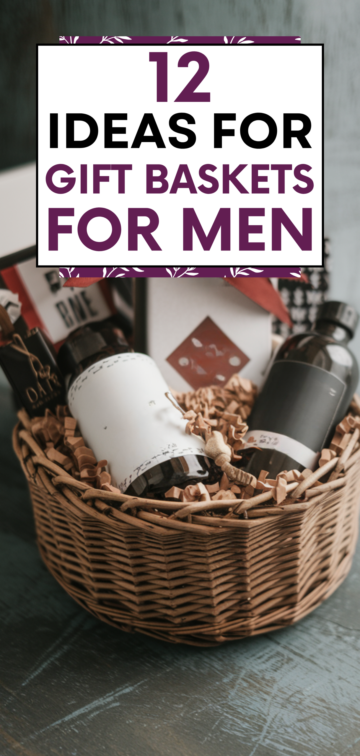 12 Ideas for Gift Baskets for Men