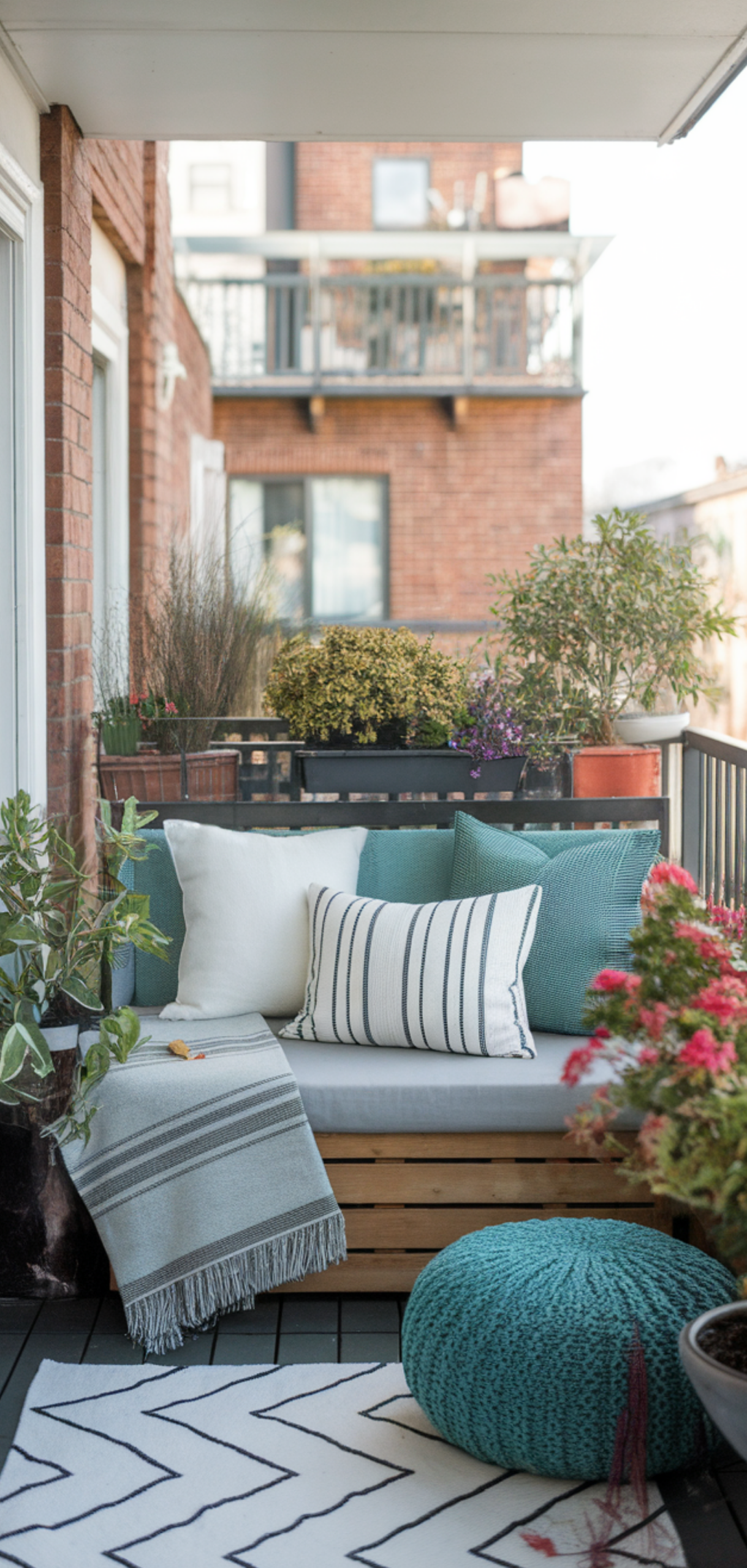 Stunning Cute Apartment Balcony Ideas