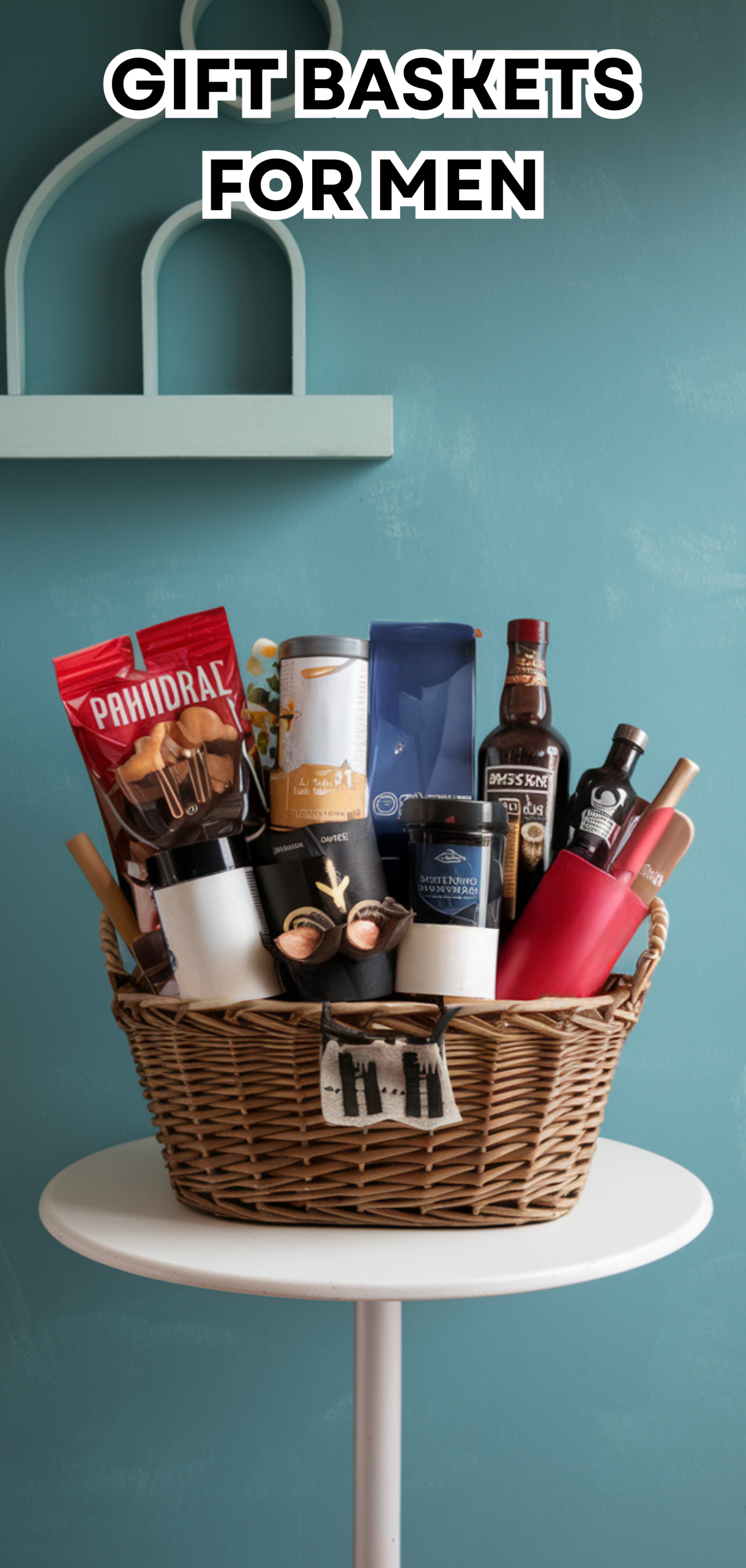 12 Ideas for Gift Baskets for Men - My Home And Kitchen